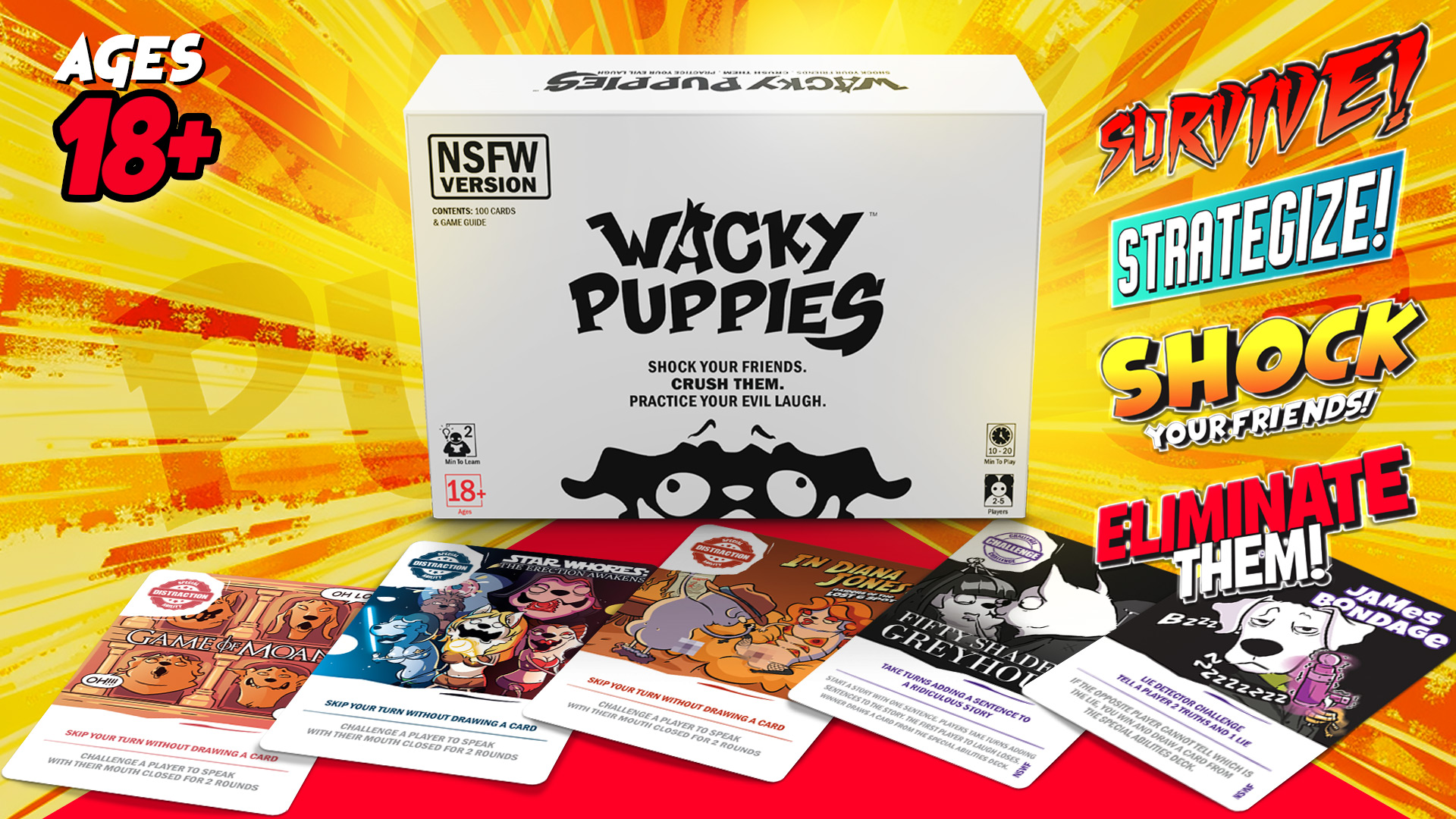 Get Ready for Wacky Puppies NSFW Edition