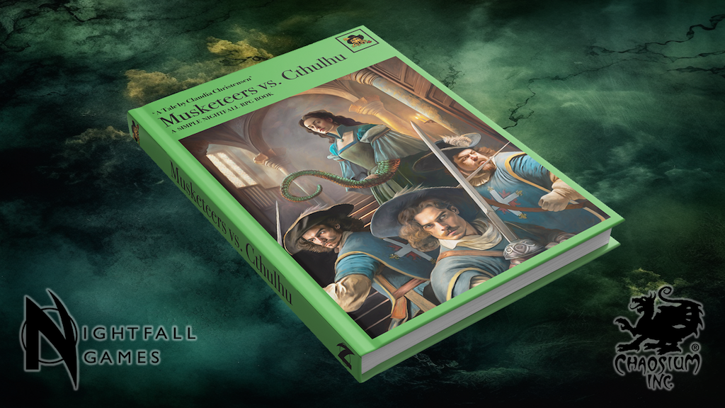 Special Early Access: Claudia Christian’s Musketeers vs. Cthulhu Tabletop RPG