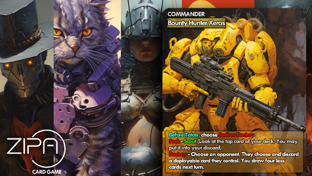 ZIPA - A Cardgame for Commanders
