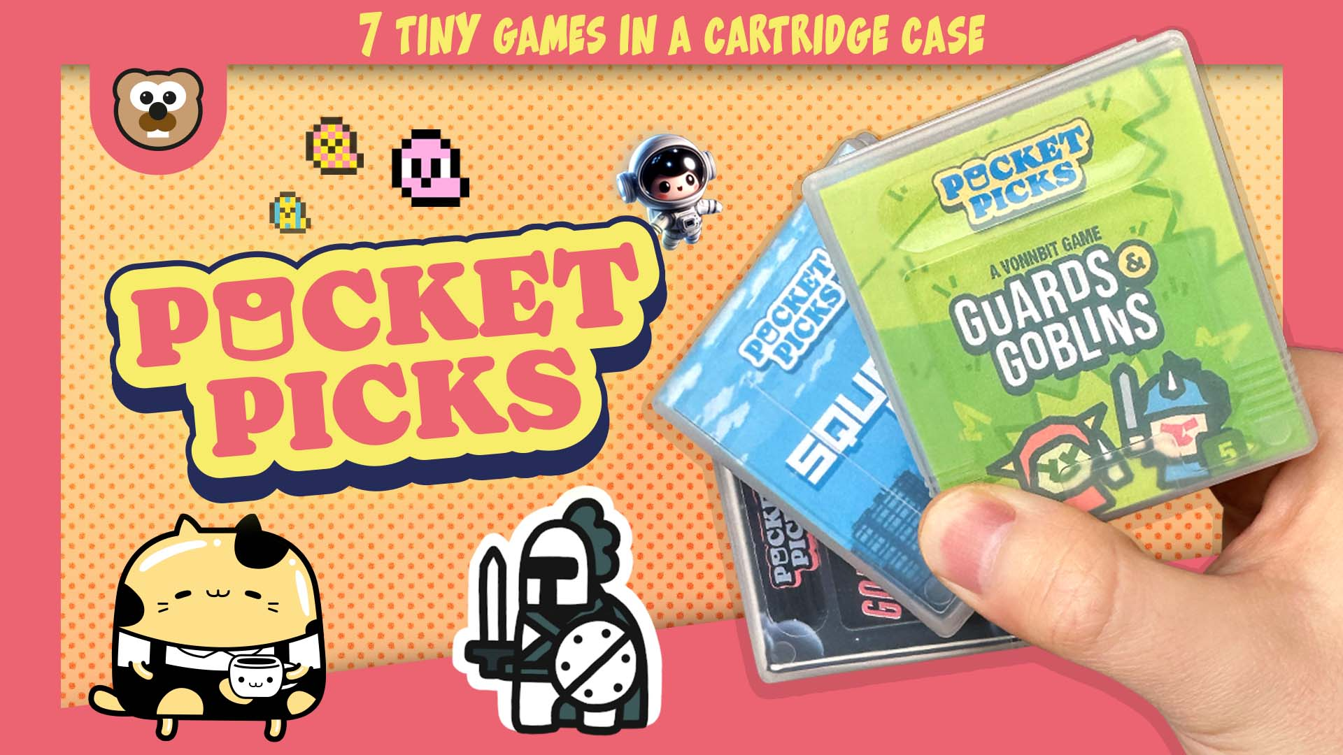 Pocket Picks - 7 Mini-Boardgames - Coming 2026