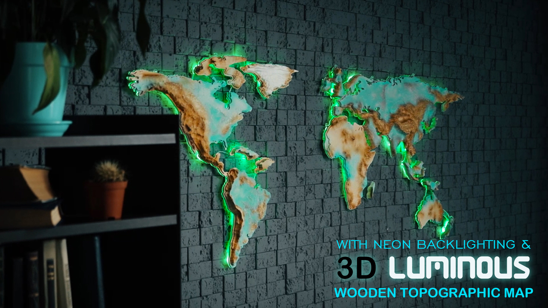 Get Ready for 3D Wooden Map