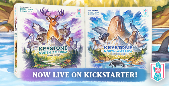 Rediscover the wild with Keystone: North America 2nd Edition and Coastal Expansion! 