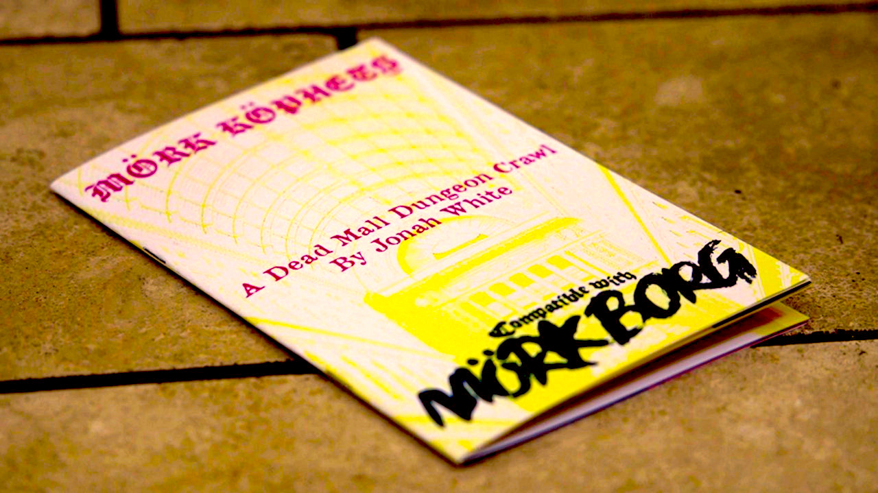 Attention Shoppers! MÖRK KÖPHETS: A Dead Mall Dungeon Crawl is coming to Zine Quest!