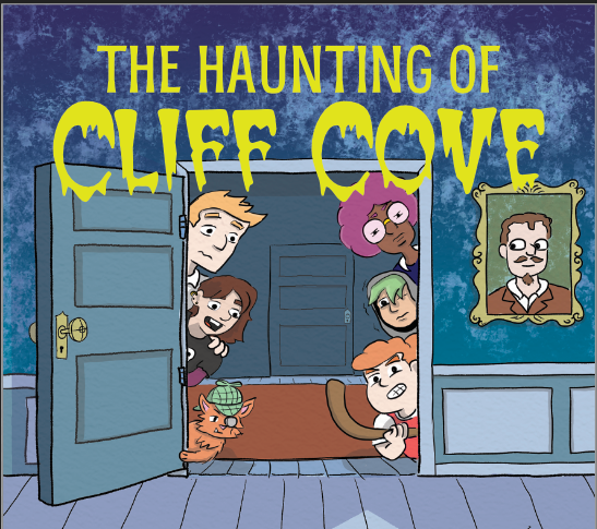 The Haunting of Cliff Cove for Zine Month & Zinequest