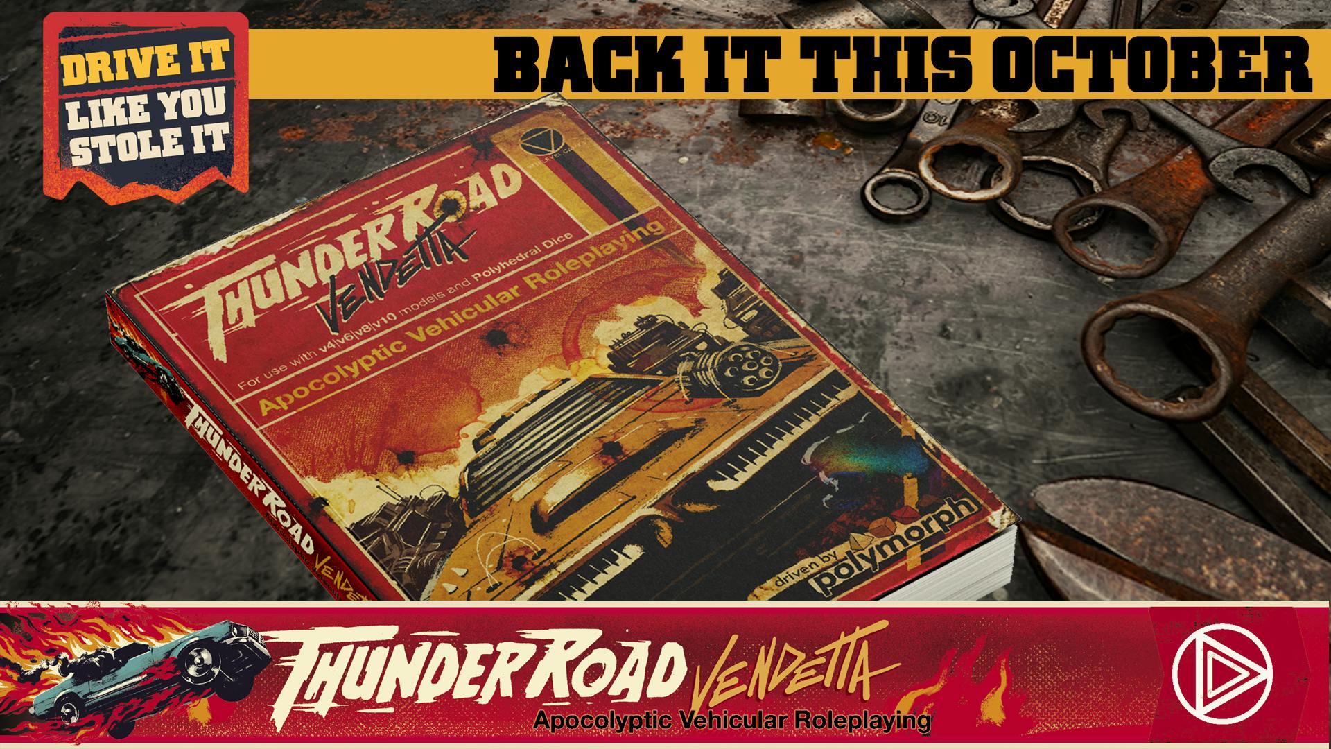 Start your engines for Thunder Road: Vendetta RPG