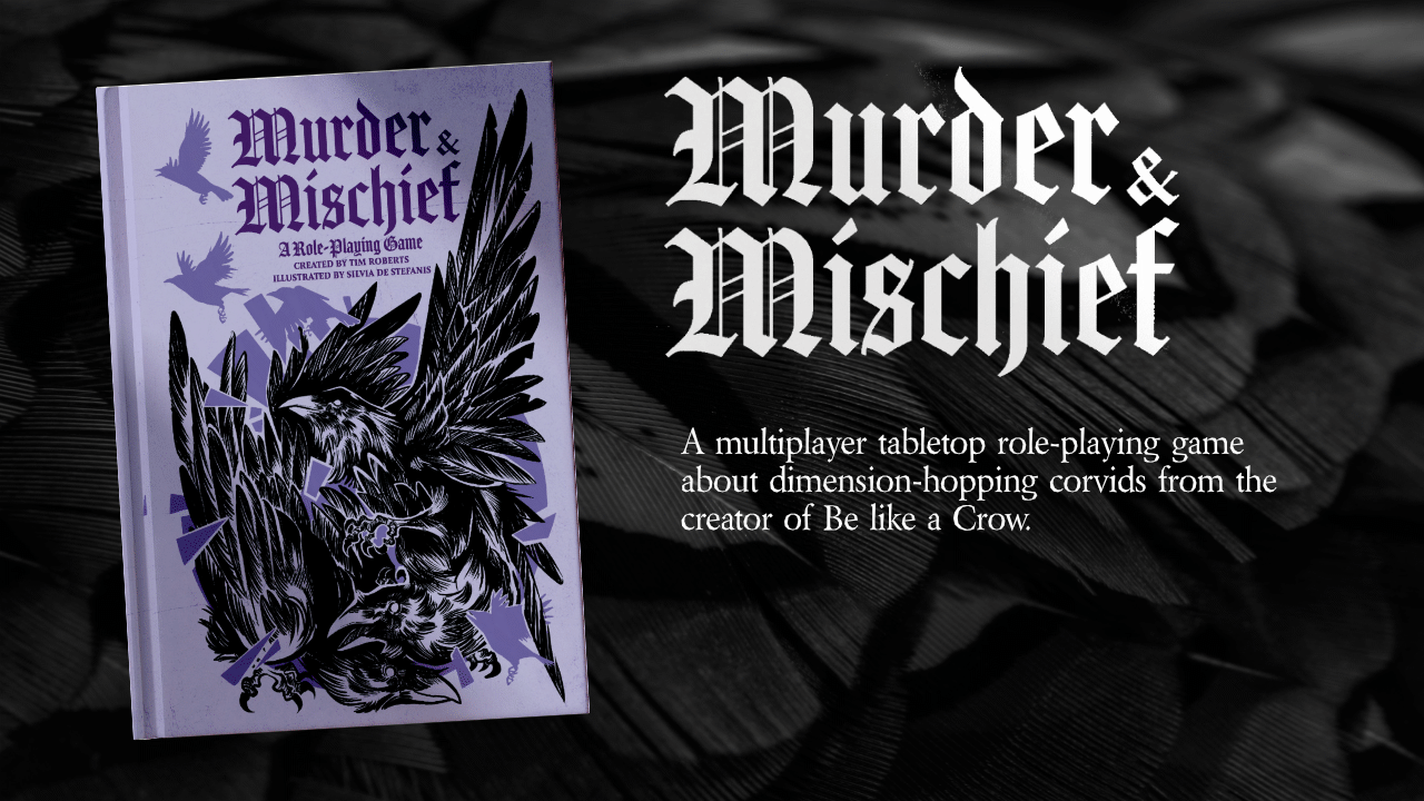 Get Ready for Murder & Mischief - A Multiplayer Be Like a Crow RPG