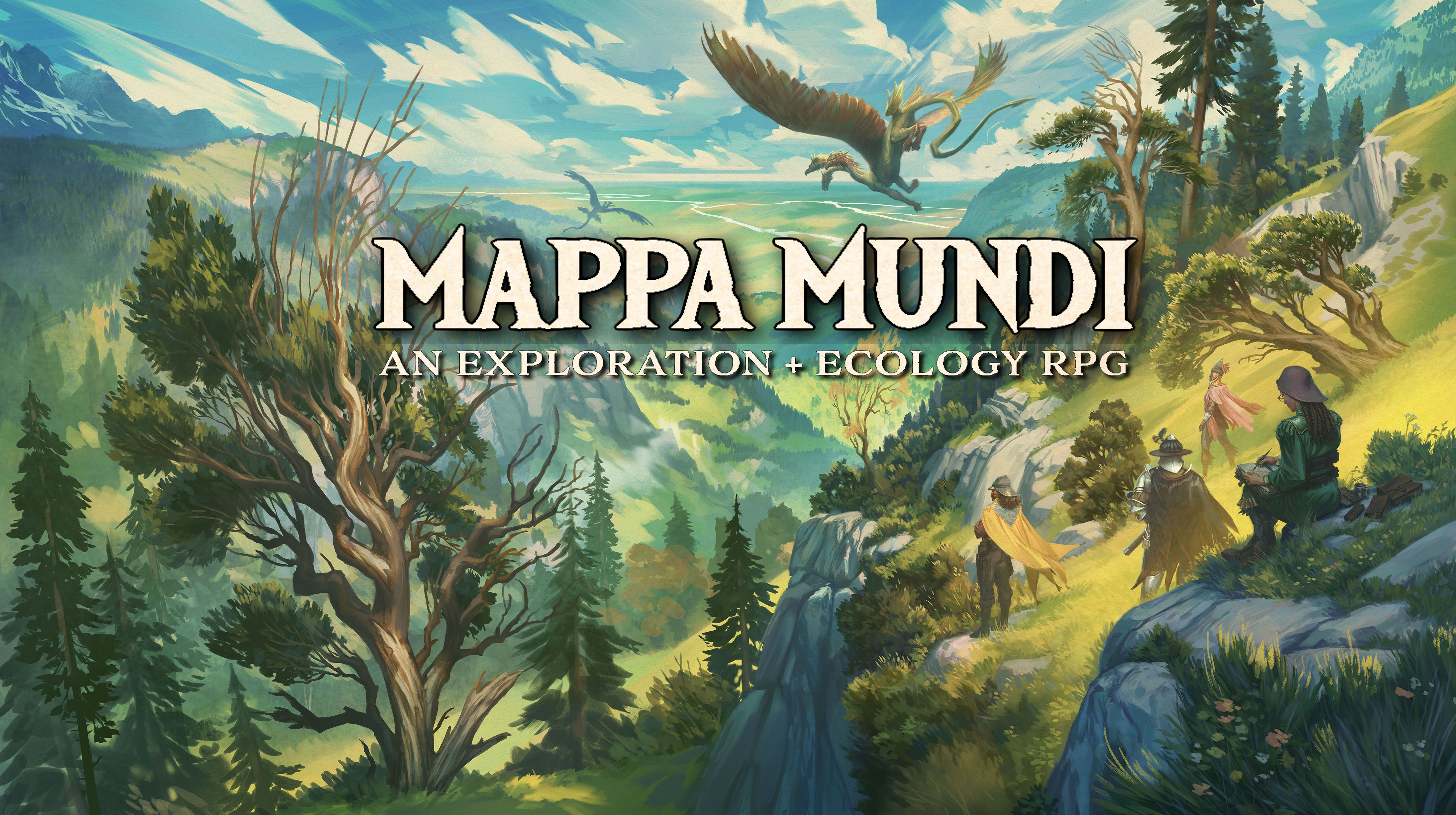 Start your journey with Mappa Mundi - An Exploration + Ecology RPG