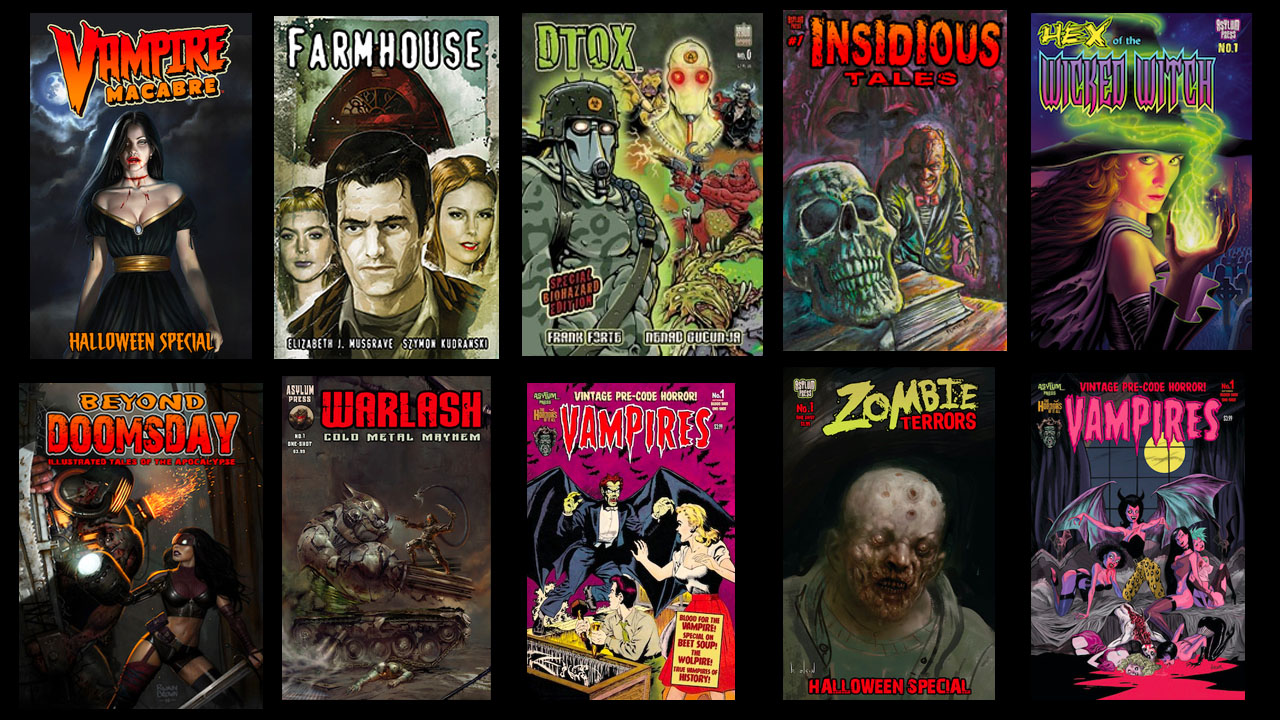 Get Ready for Asylum Press Digital Comics Campaign