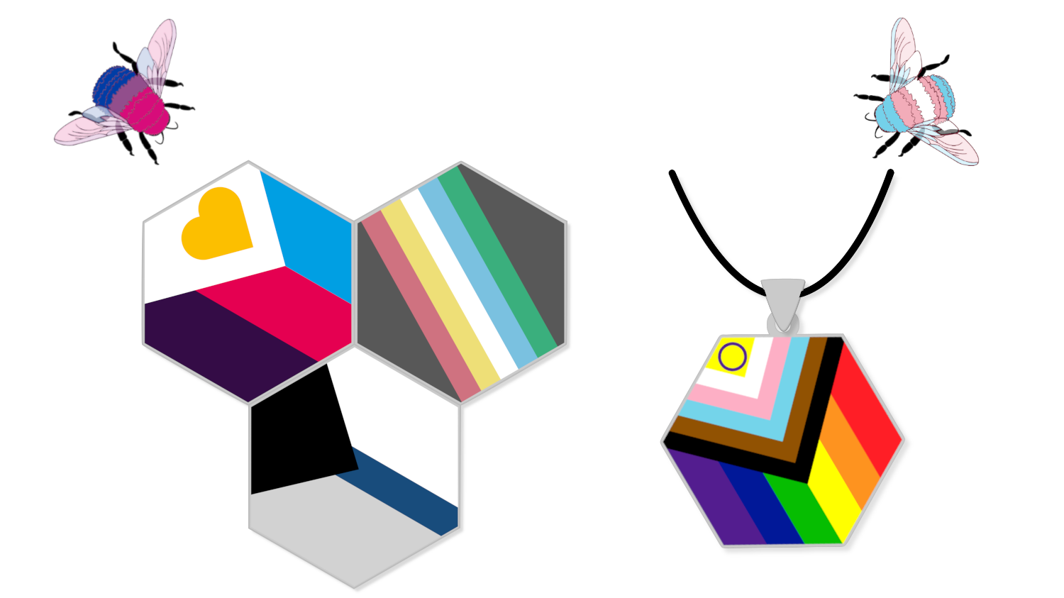 Get Ready for Honeycomb Pins and Charms