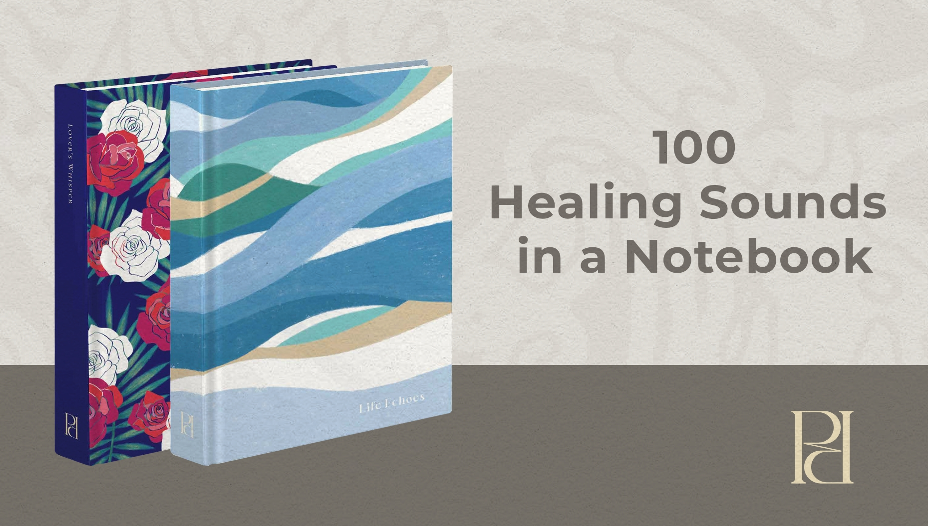 Get Ready for 100 healing sounds in a notebook