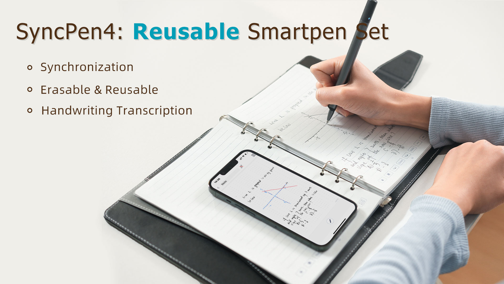Get Ready for SyncPen 4 - NEWYES 4th Generation Reusable Smartpen Set