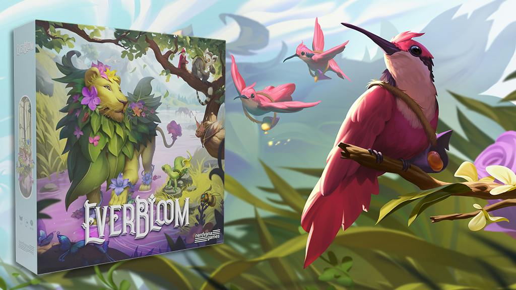 Everbloom approaches. A beautiful game of flora and fauna. 
