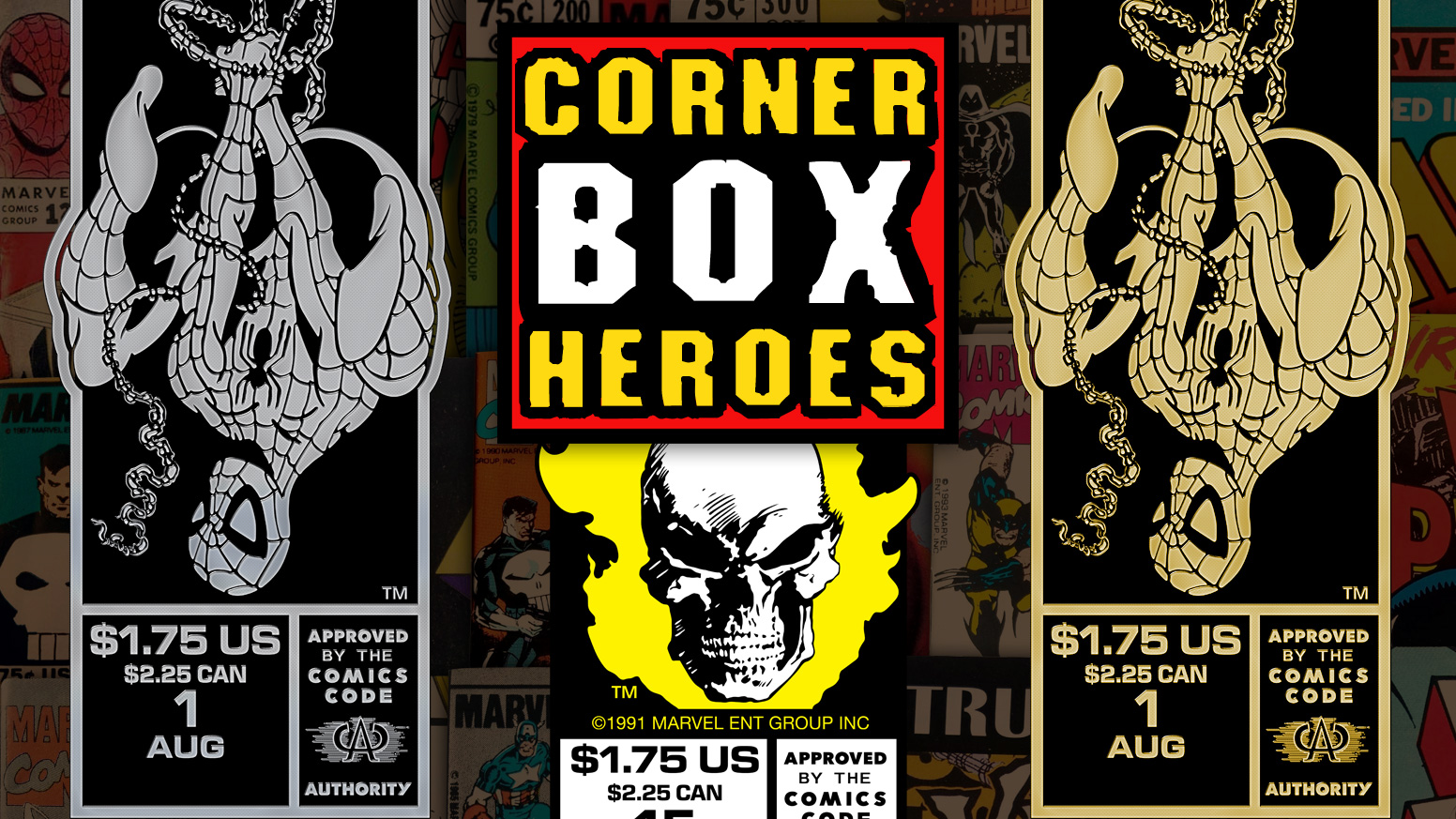 Get Ready for Corner Box Heroes Enamel Pins