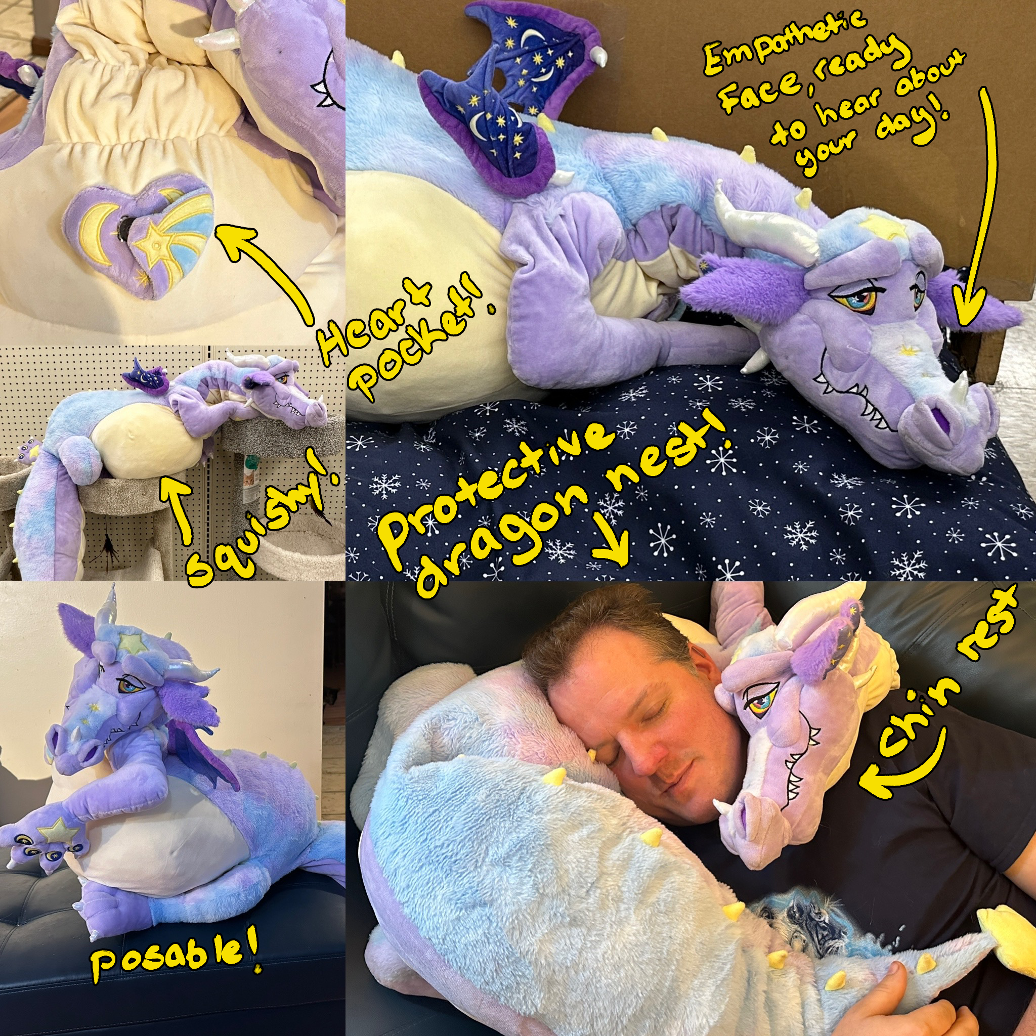 Get Ready for Dream Keep Dragon Plush