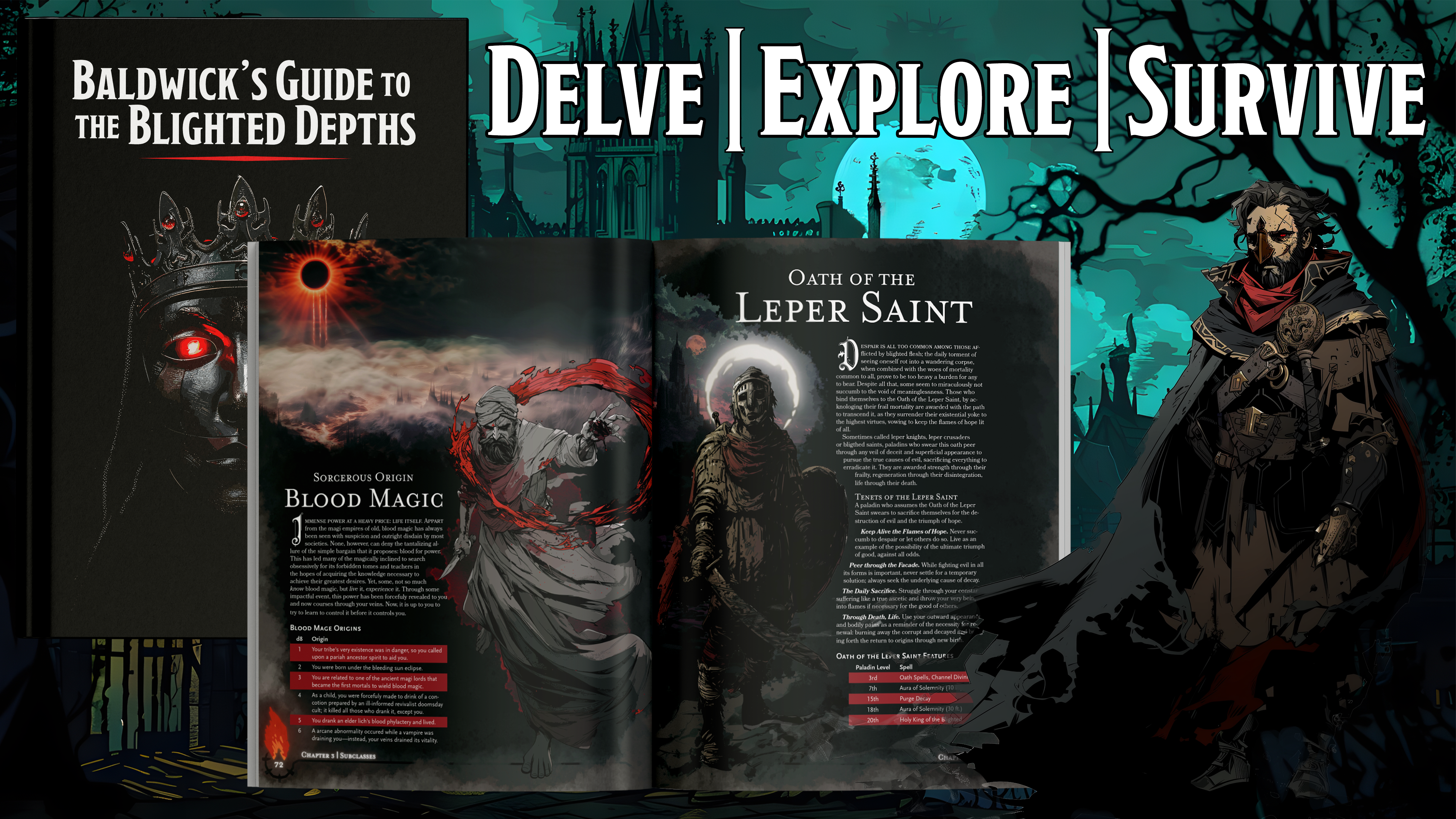 Get Ready for Baldwick's Guide to the Blighted Depths: A 5E Campaign Setting