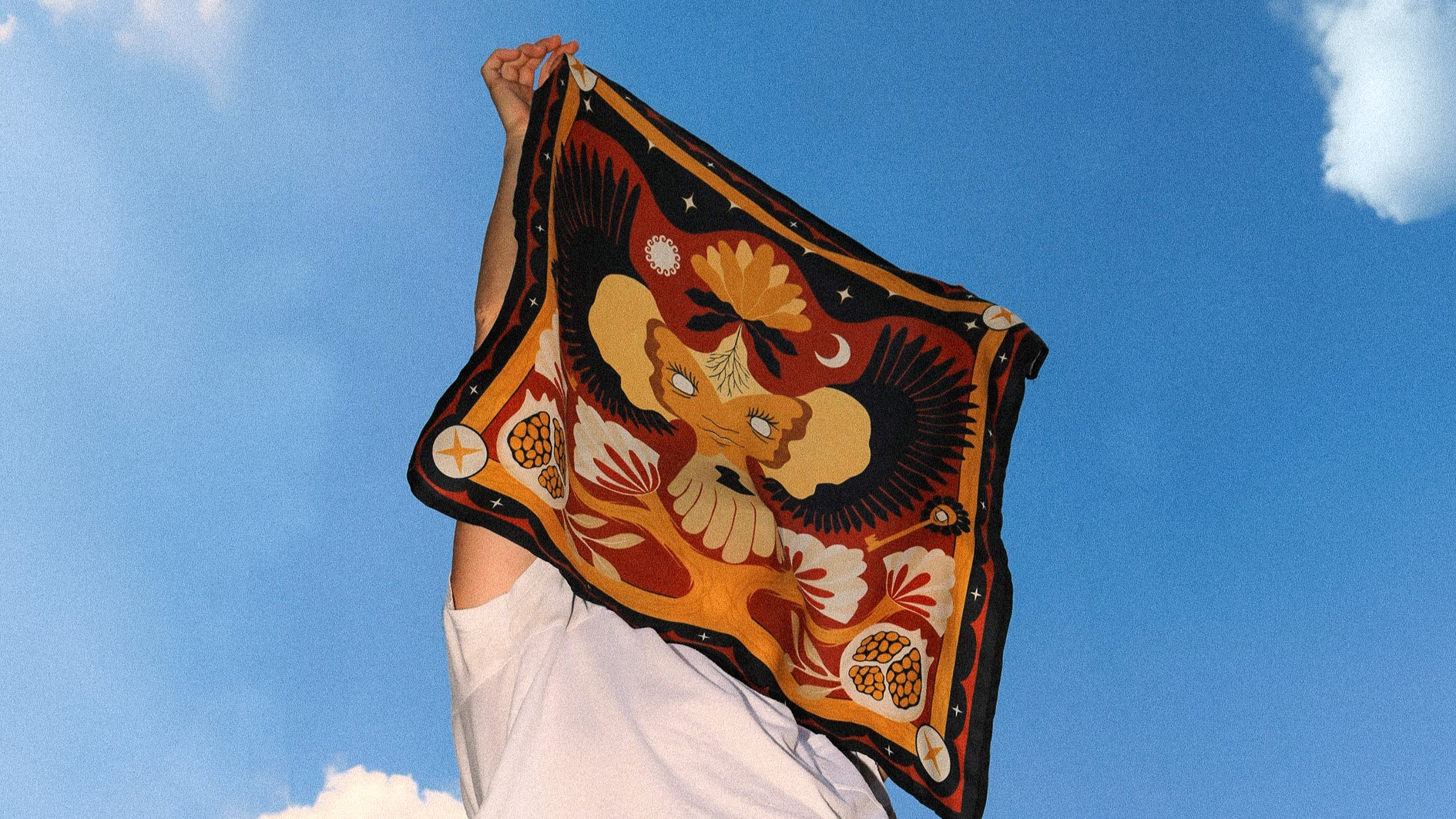 Get Ready for Illustrated Bandanas: Eco-Conscious and Handcrafted with intention