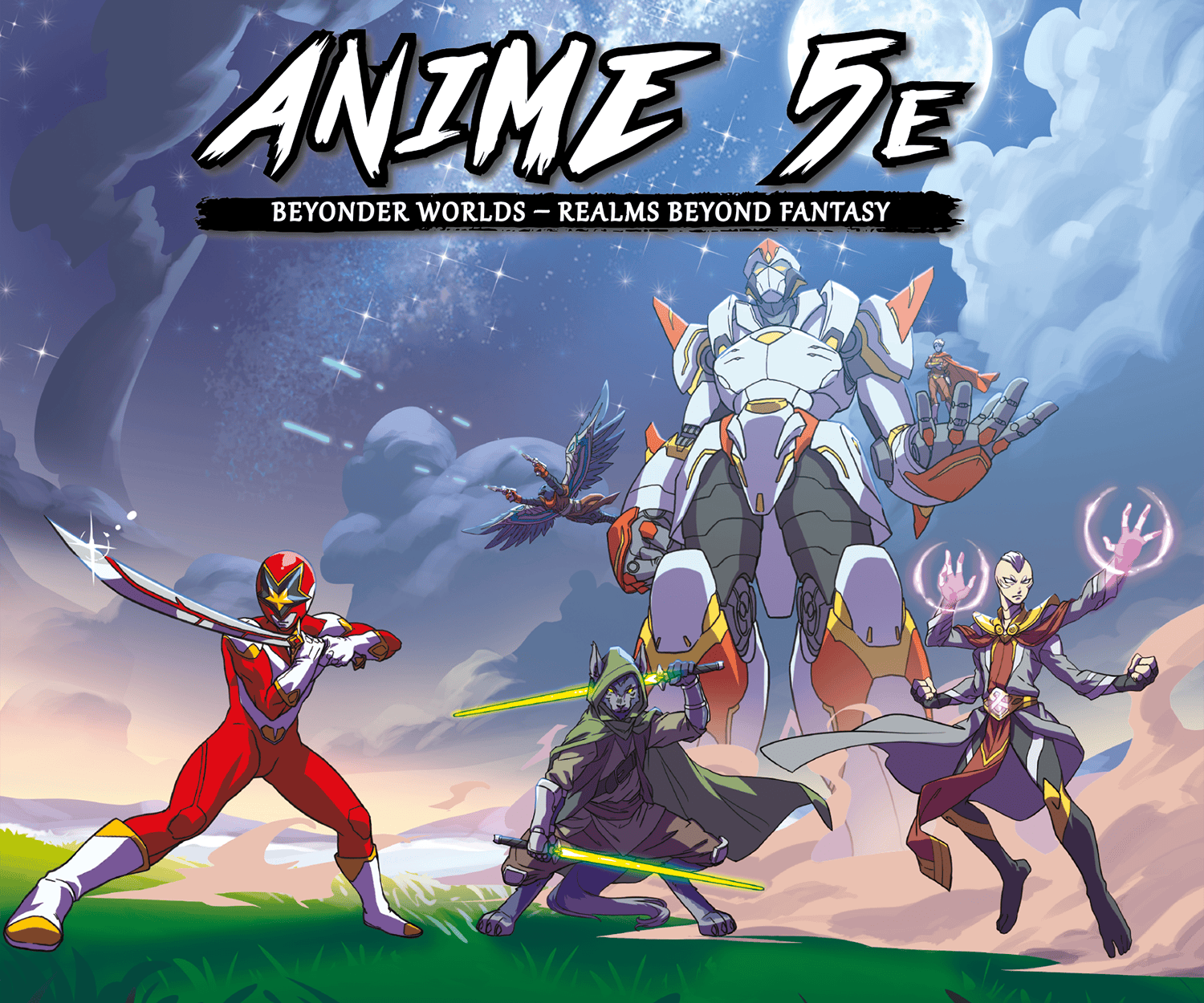 Beyonder Worlds – Galactic Realms Expansions for the Anime 5E RPG