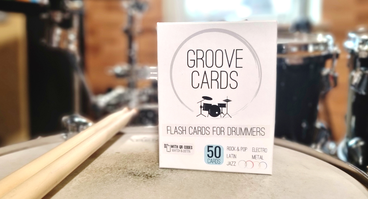 Get Ready for Groove Cards - Flash Cards for Drummers