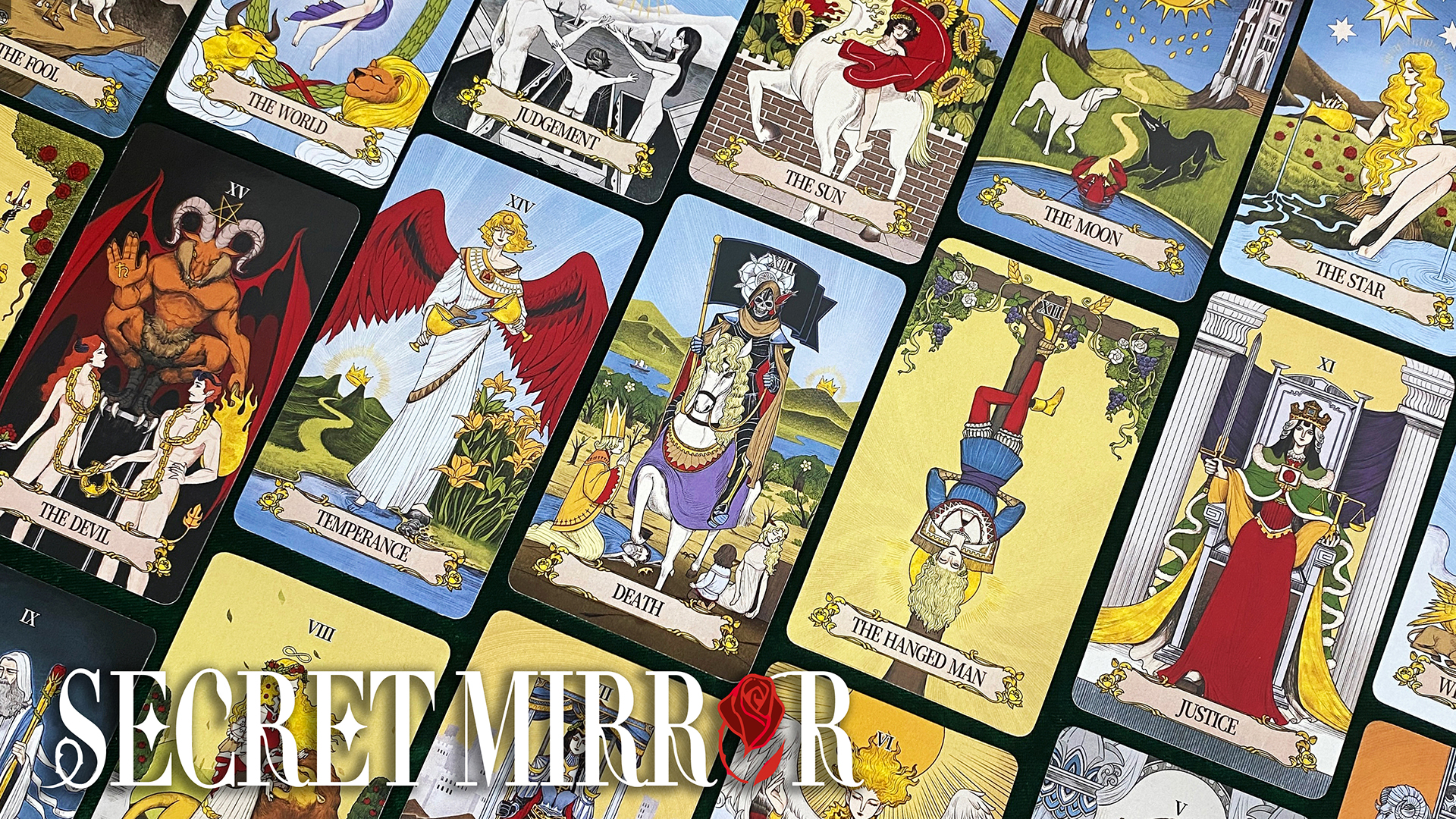 Get Ready for Secret Mirror Tarot: Colorful Edition