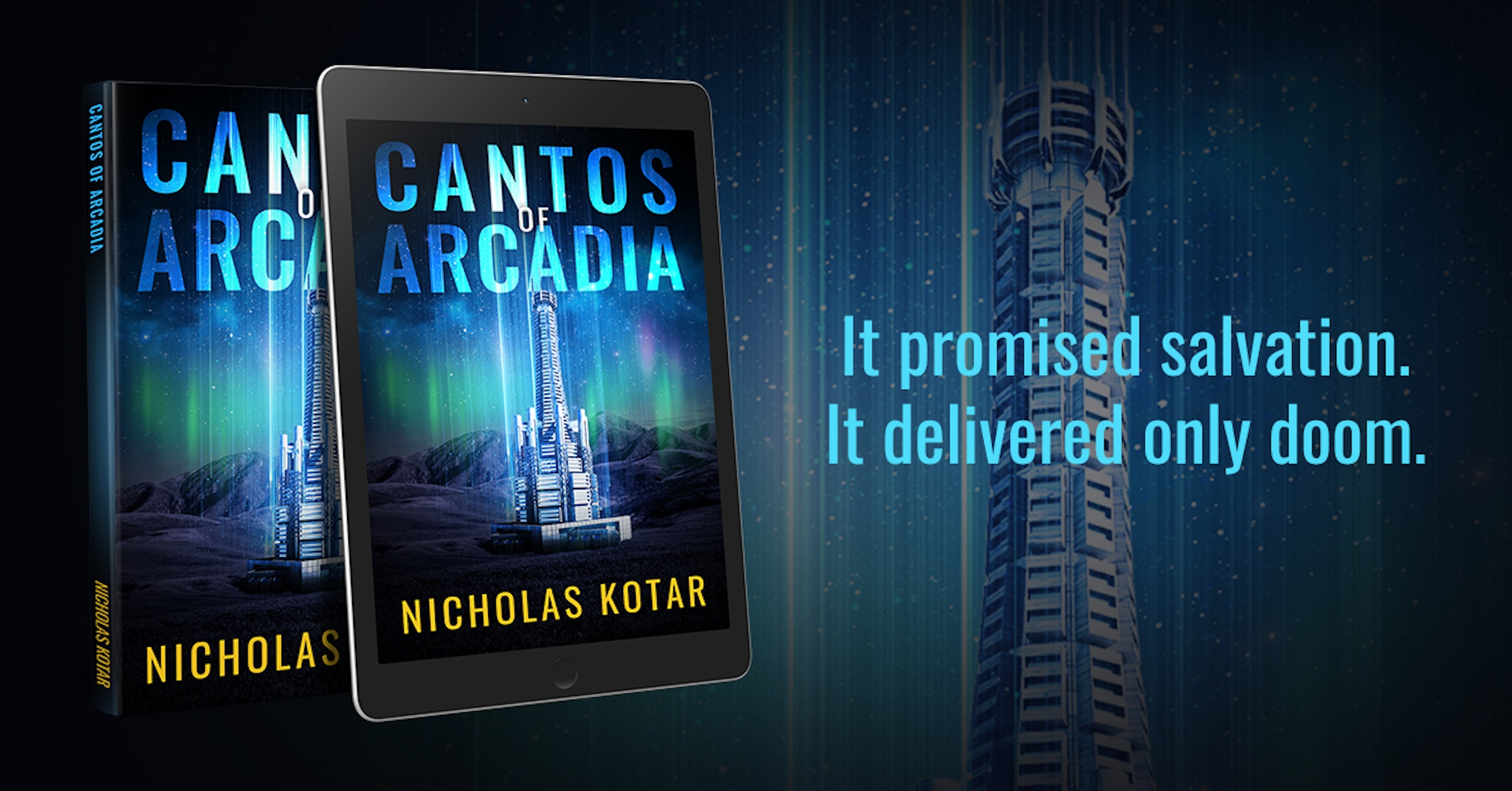 Get Ready for Cantos of Arcadia: a Post Apocalyptic Science Fantasy