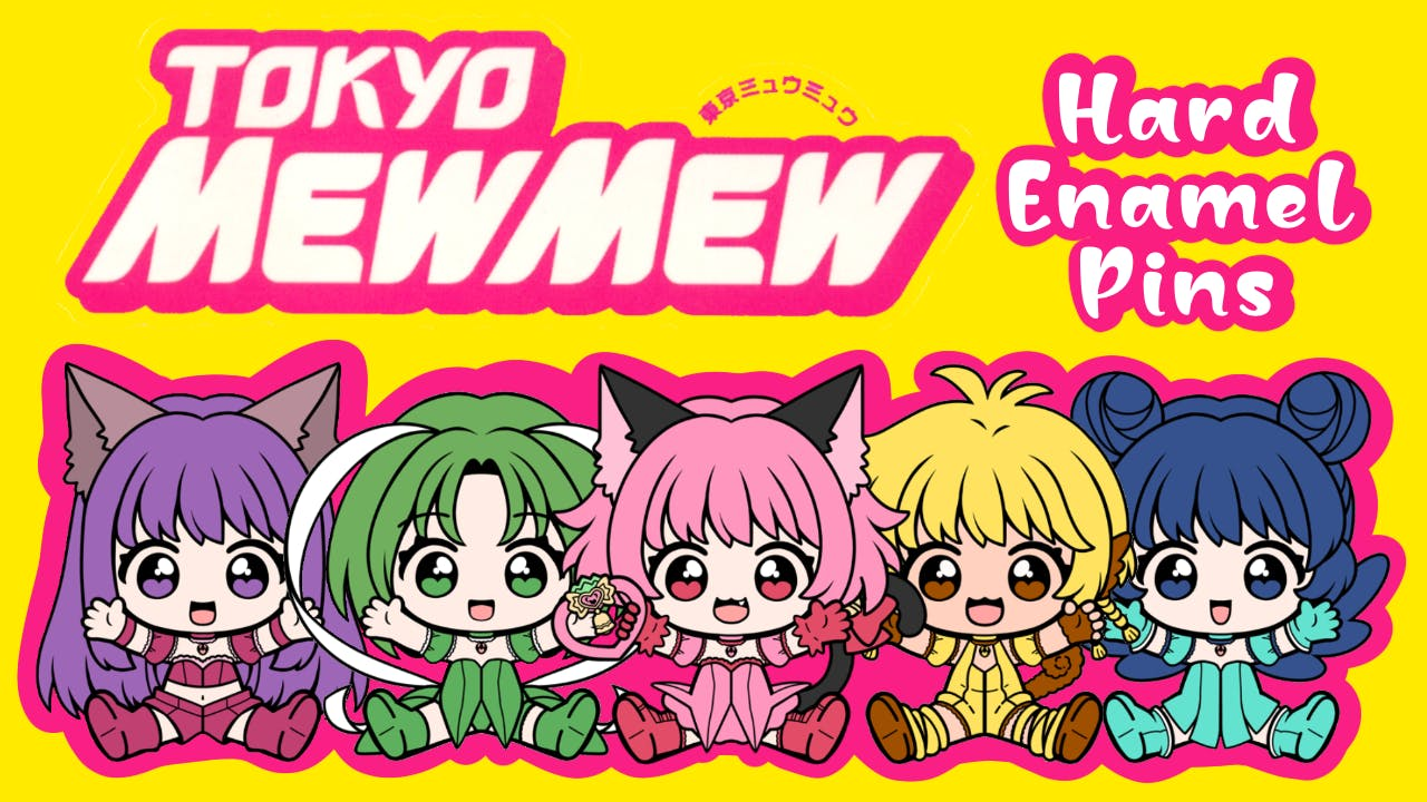 Get Ready for Tokyo Mew Mew Enamel Pins Collection
