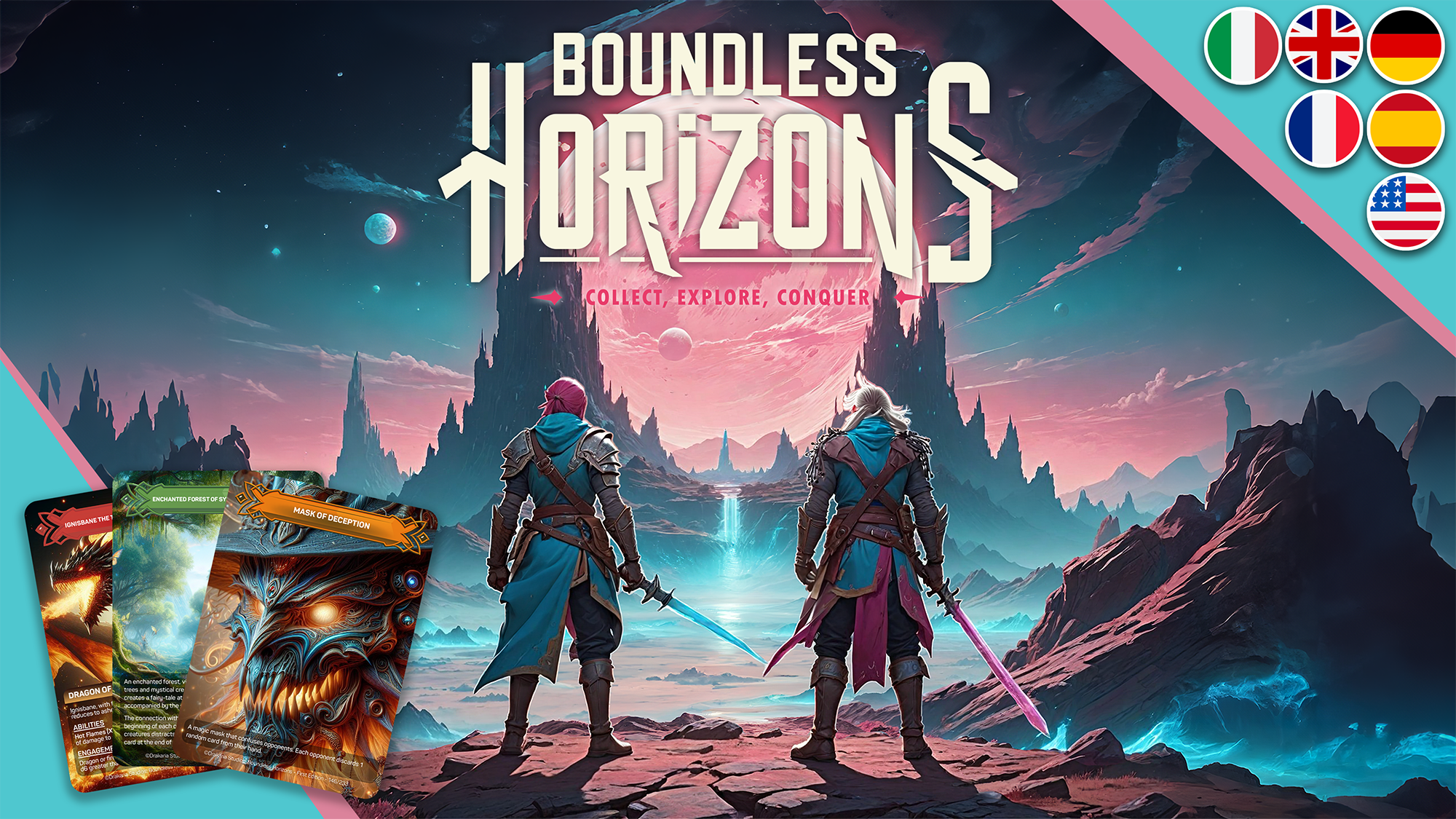 Get Ready for Boundless Horizons: A New Era of Roleplaying and TCG Mastery