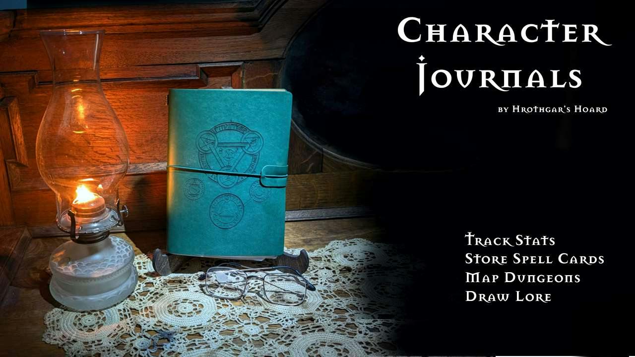 Special Early Access: Character Journals: Quality Journaling for Quality Characters