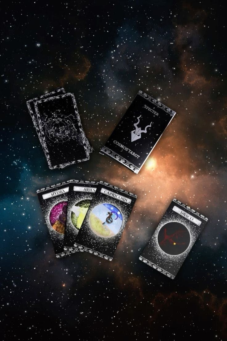 Get Ready for Tarot Deck Space Astrology Greek Mythology Constellations