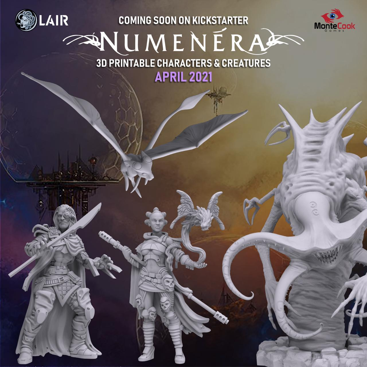 Announcing: Numenera 3D printable models