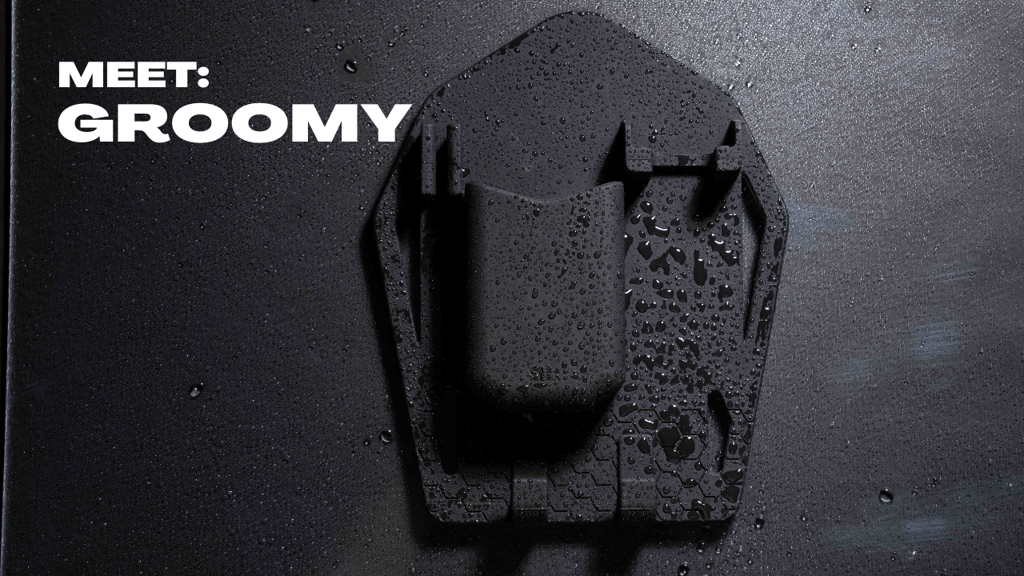 Get Ready for Groomy: The Shower Organizer!