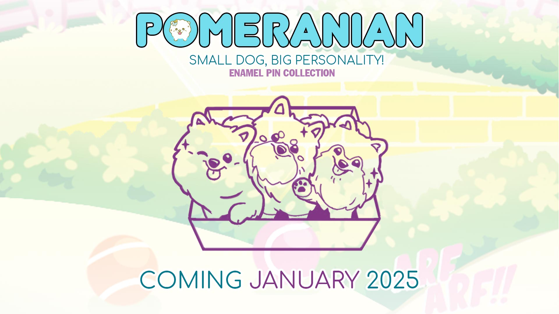 Pomeranian Enamel Pins: Small Dog, Big Personality!