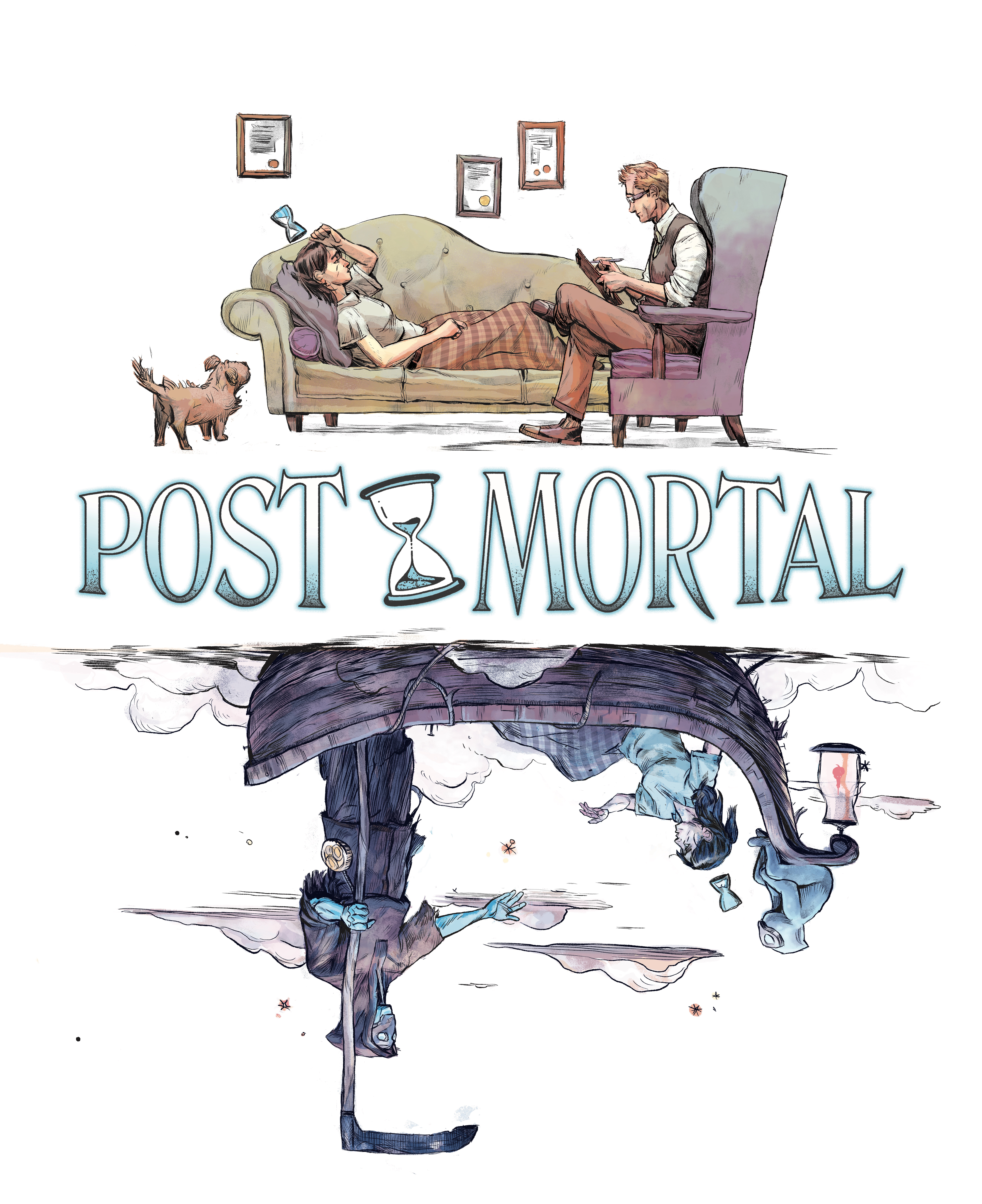 Post Mortal: Amit Tishler (Mr. Pickles, HBO's Animals, Edenfrost) & Elliot Sperl (Bob's Burgers, Axe Cop, The Great North) Bring You a Brand New Graphic Novel from the Other Side!