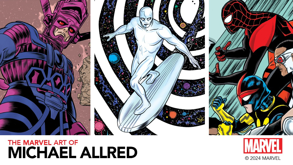 Get Ready for The Marvel Art of MICHAEL ALLRED - A Deluxe HC, Portfolios and more!