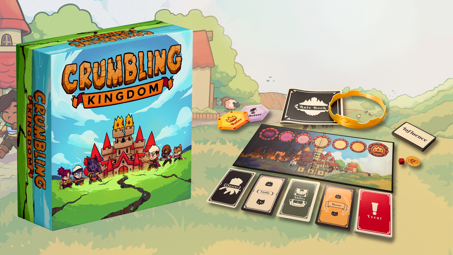 Get Ready for Crumbling Kingdom: A Social Deduction Party Game