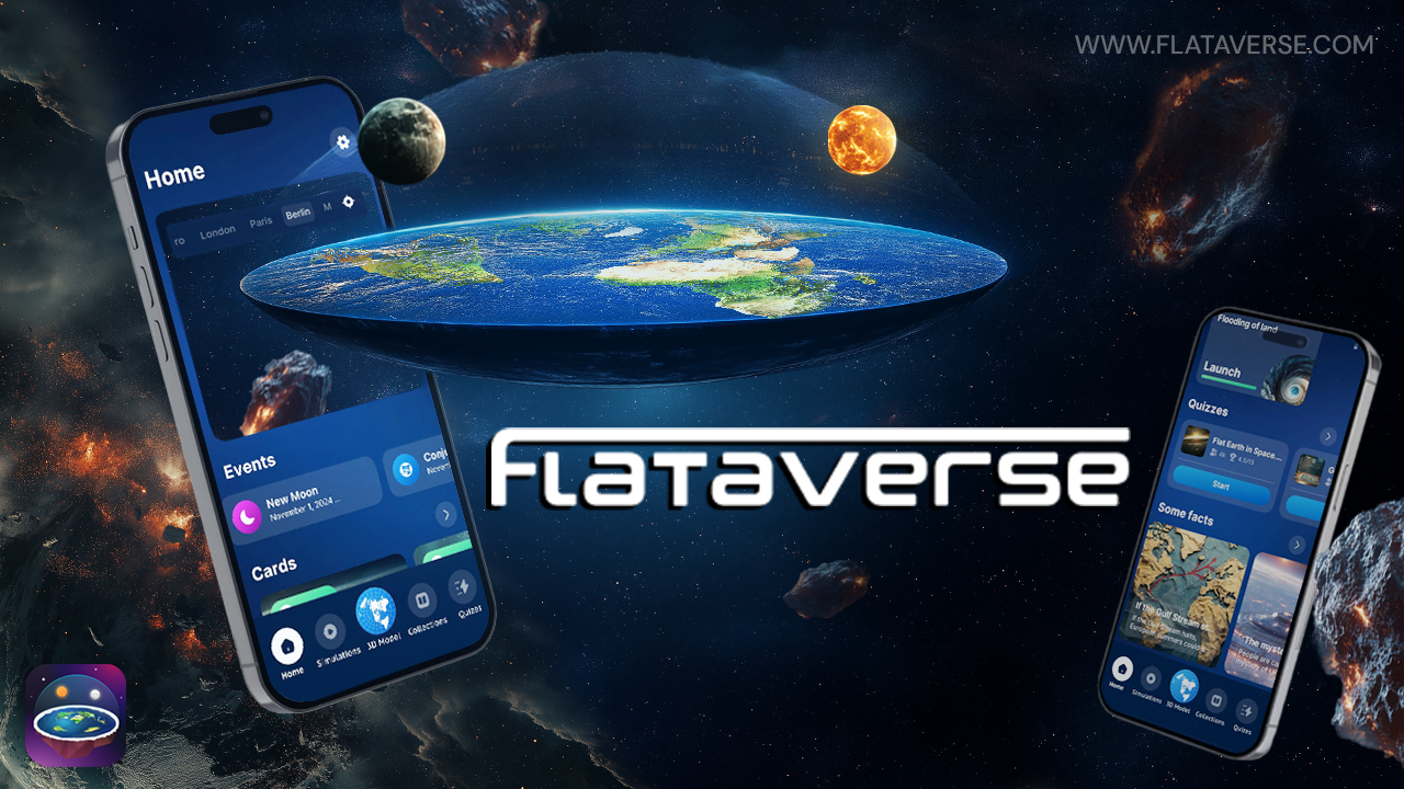 Get Ready for Flataverse - The world's first Flat Earth Simulator for mobile devices!