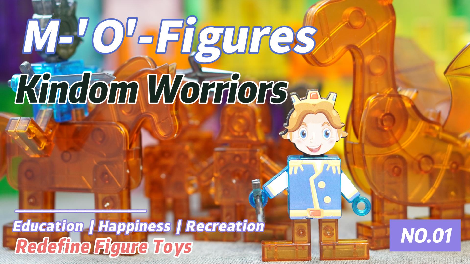 Get Ready for M-'0'- Figures | Medieval Kingdom：King, Queen, Dragon,etc