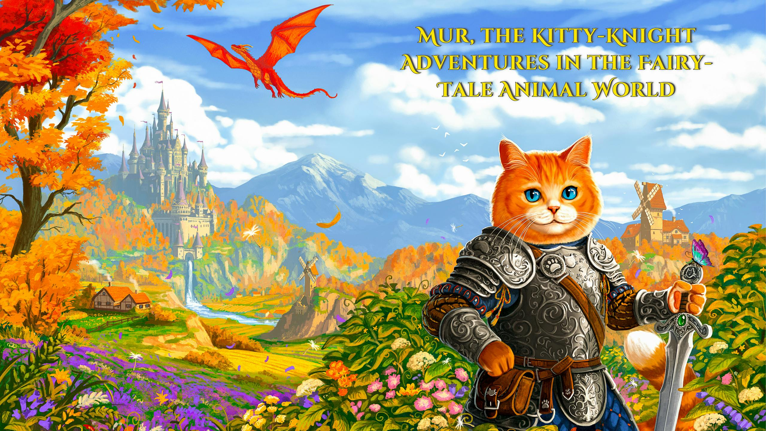 Get Ready for Adventure of Mur, the Kitty-Knight