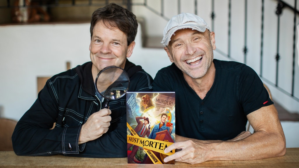 Get Ready for HOST MORTEM! Graphic Novel from Emmy winning writer & host.