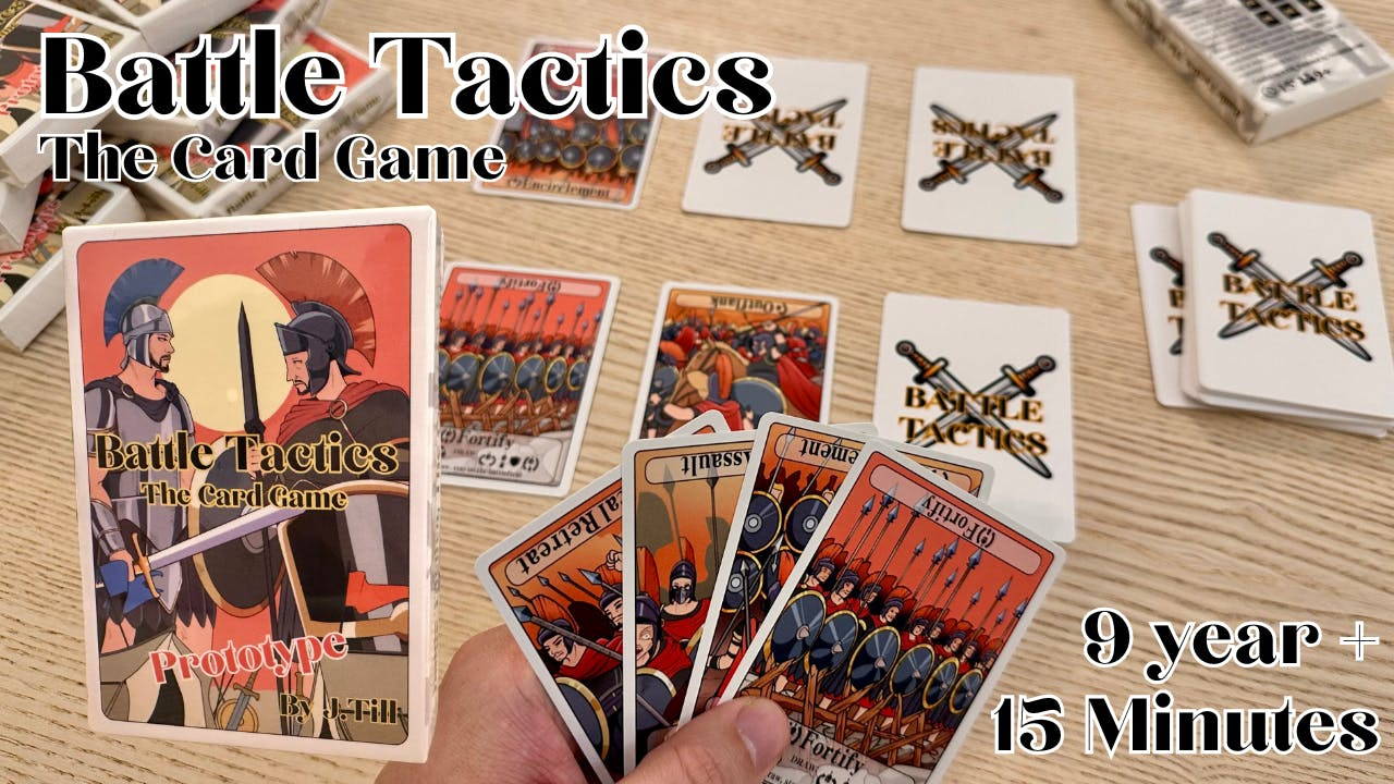 Get Ready for Battle Tactics, The Card Game