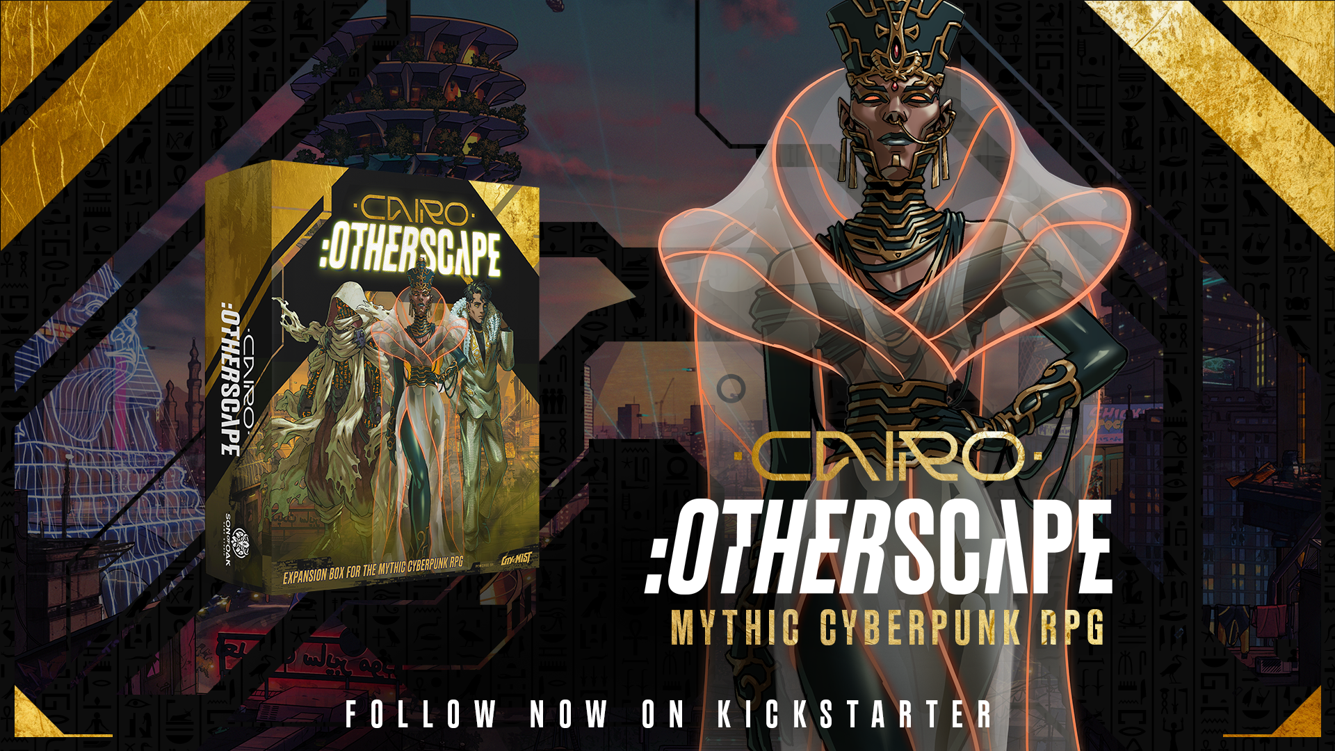 Load up Cairo:OS and Neuro:OS - the next expansions for :Otherscape, the Mythic Cyberpunk RPG
