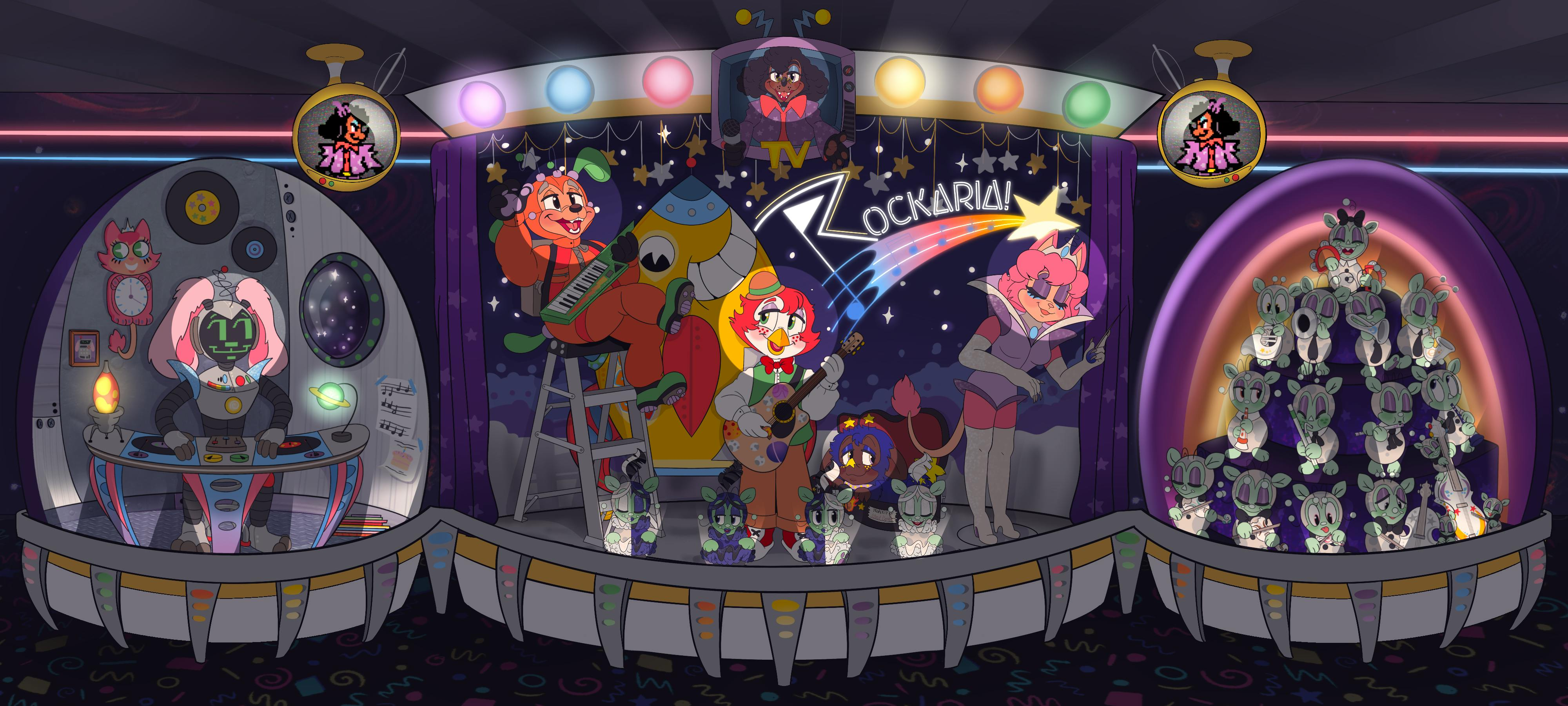 Get Ready for Crater Corner - Digital programmable animatronics!