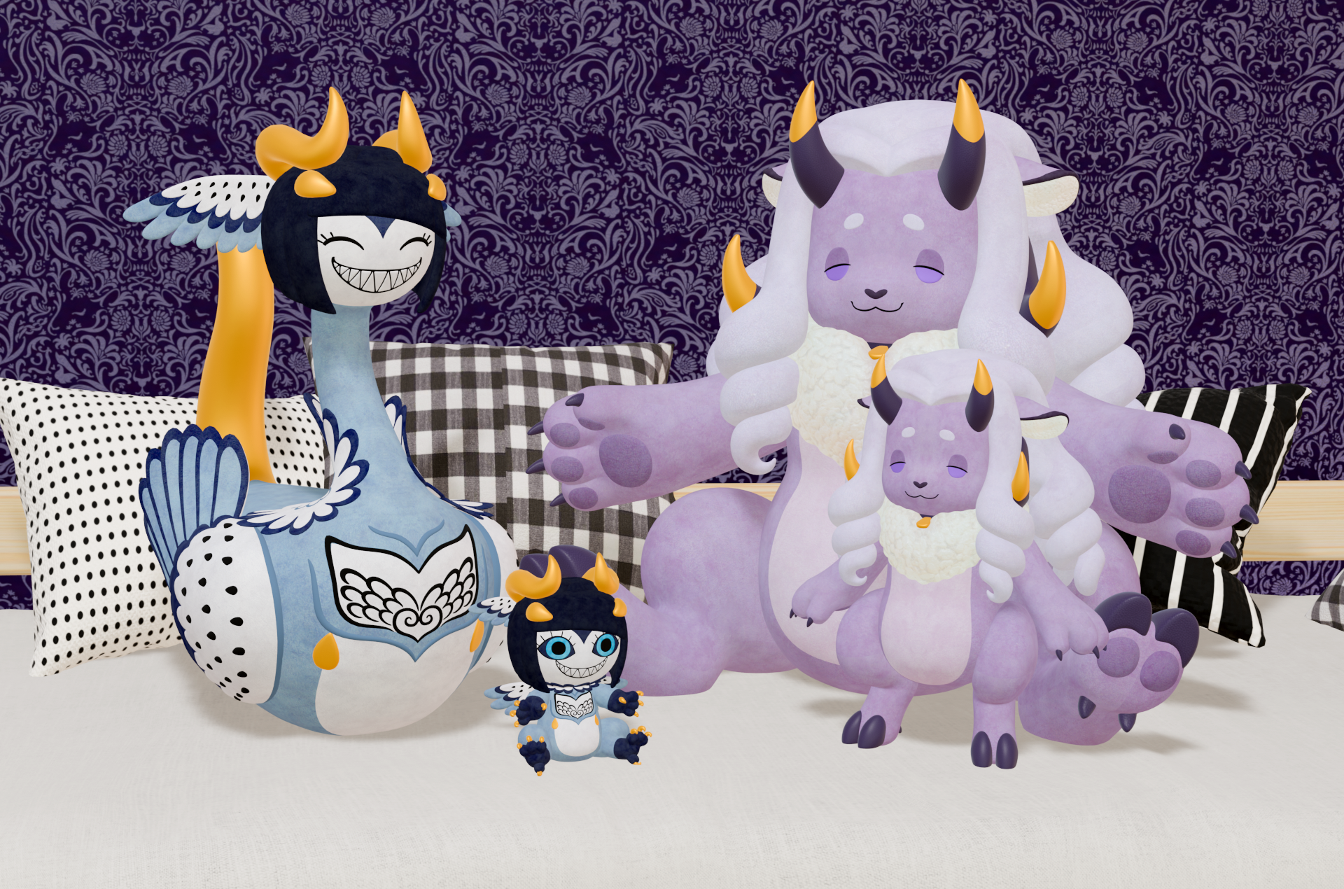 Get Ready for Demon Bruno and Leone Plushies, Pins, Charms, and More!