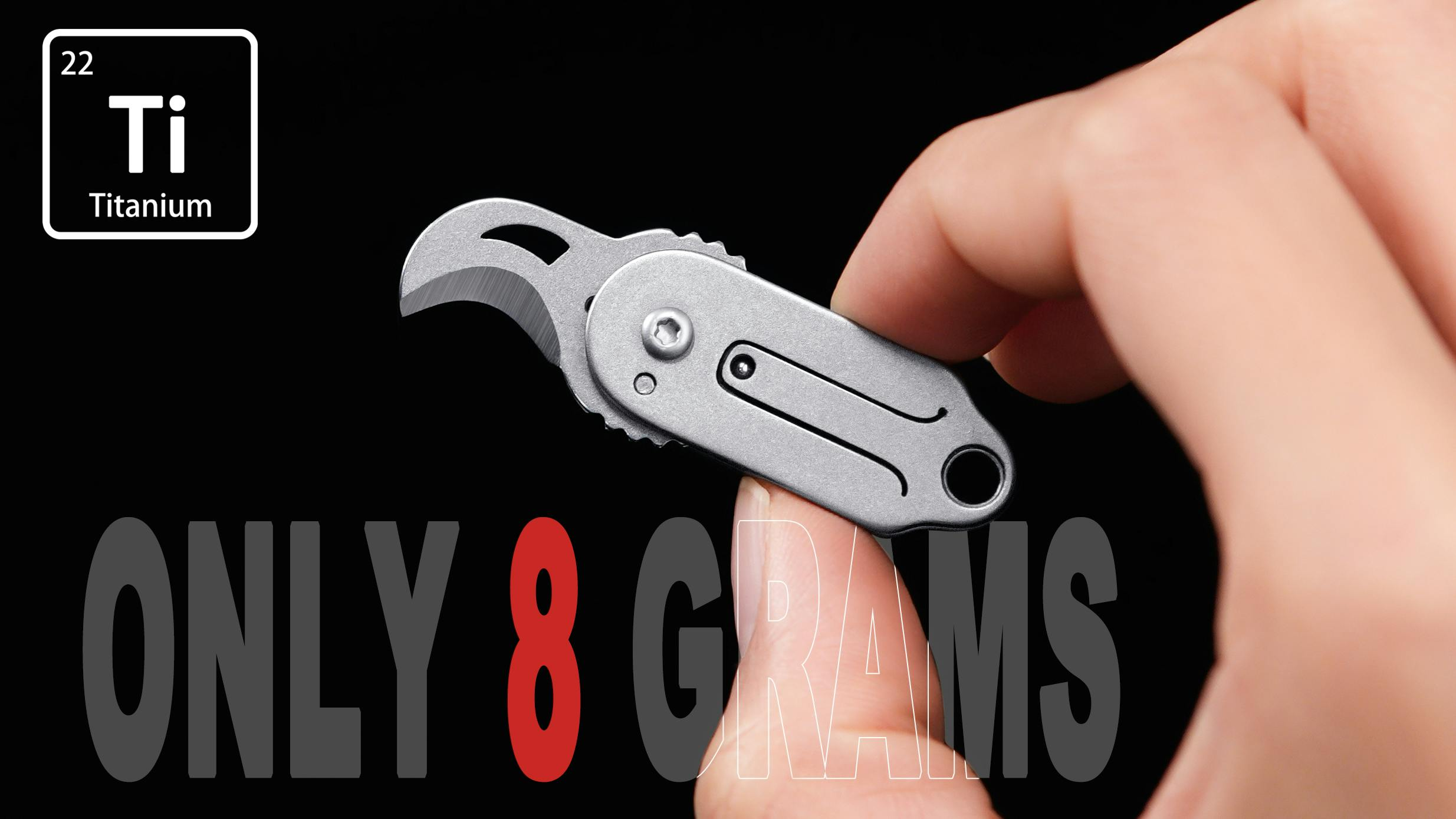 Get Ready for ScytheBlade: EDC Knife, Sharp and Unmatched in Hook Cutting