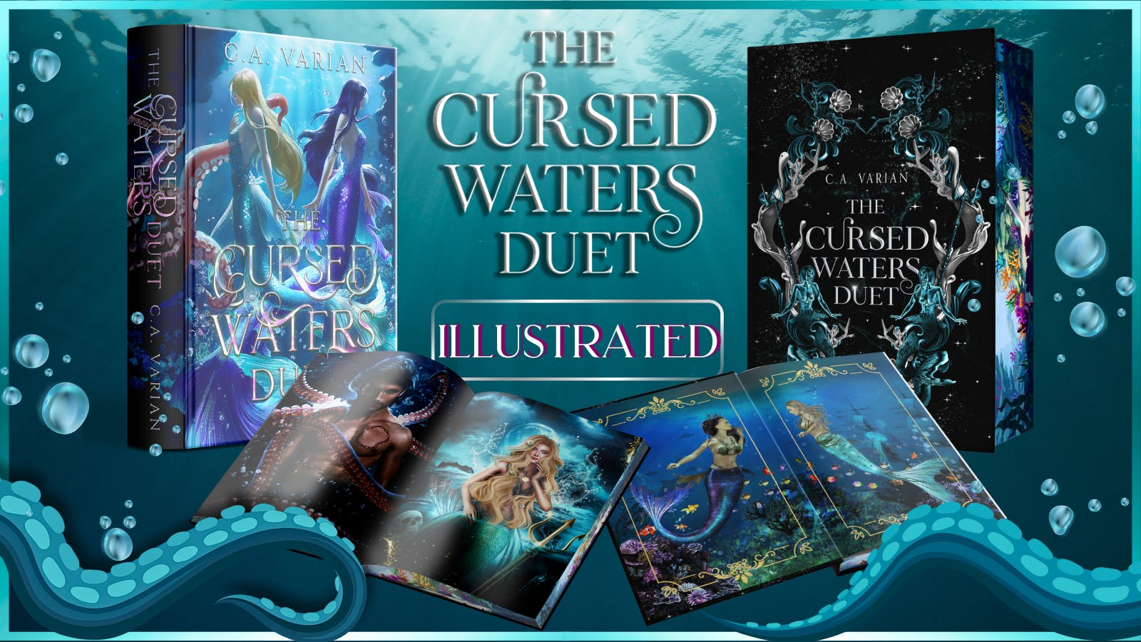 Get Ready for Cursed Waters Duet | Dark Mermaids, Spicy Love, Tons of Art!