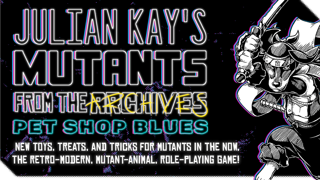 Get Set for Mutants From the Archives: Pet Shop Blues!