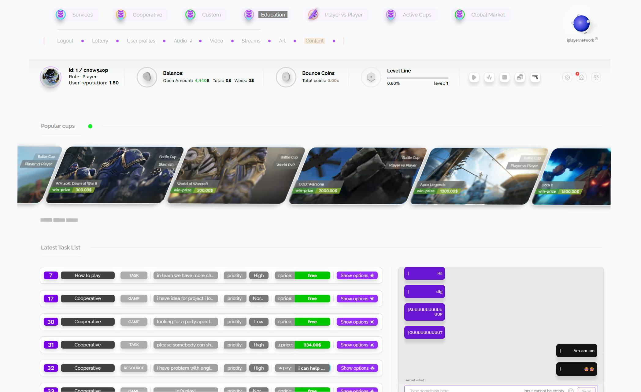 Get Ready for Web and Mobile Network for creators and gamers