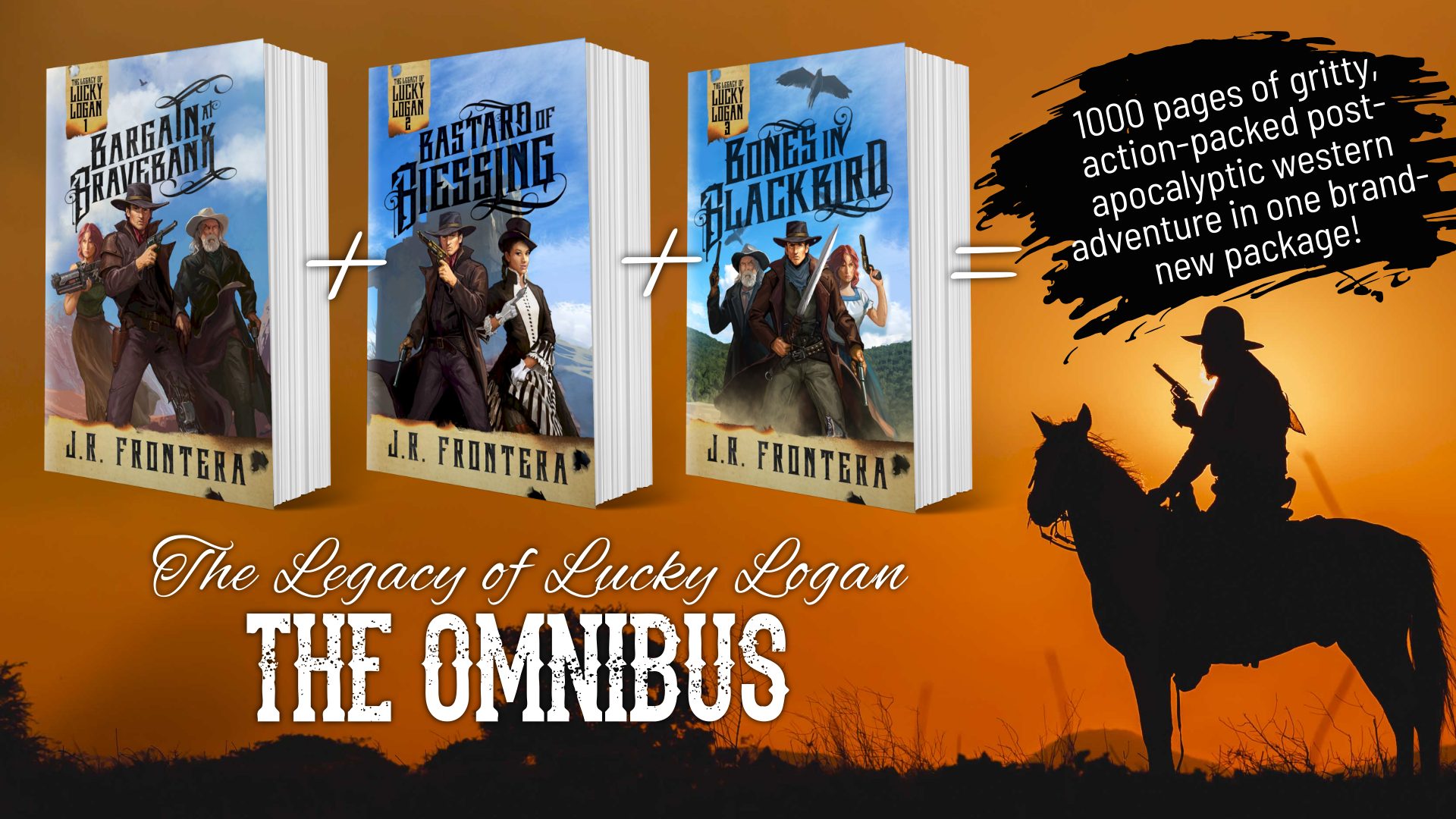 Get Ready for The Legacy of Lucky Logan Books 1-3 OMNIBUS!