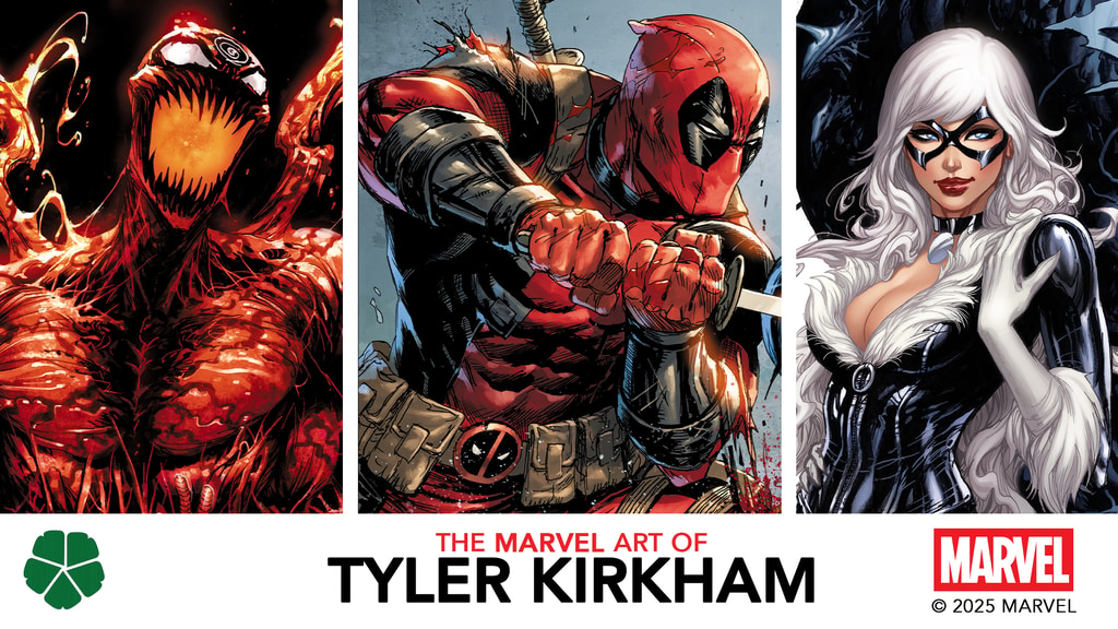 Get Ready for The Marvel Art of TYLER KIRKHAM--A Deluxe Hardcover & More!