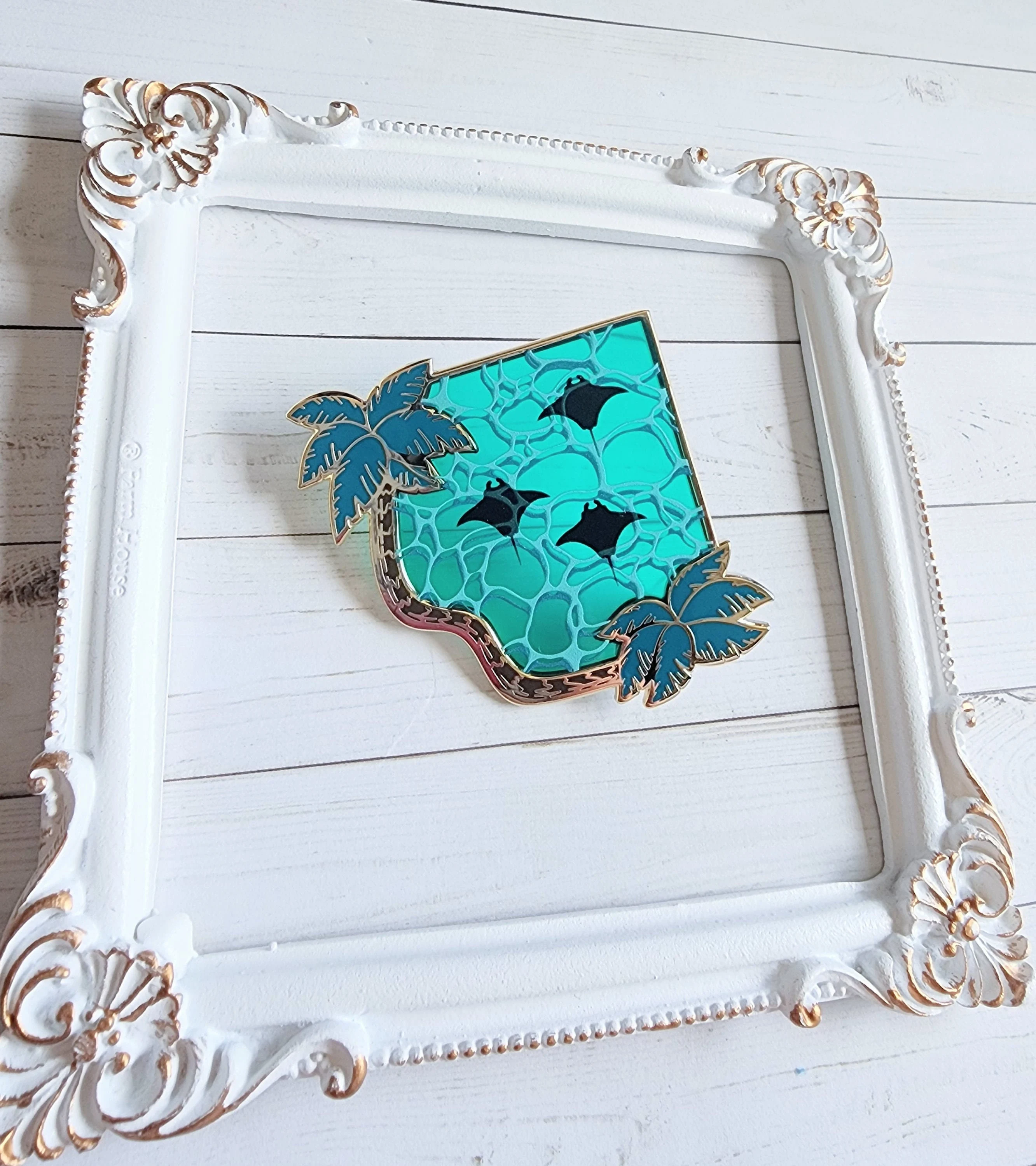 Get Ready for Aquatic Portals | Aquatic Creature Themed Enamel Pin set