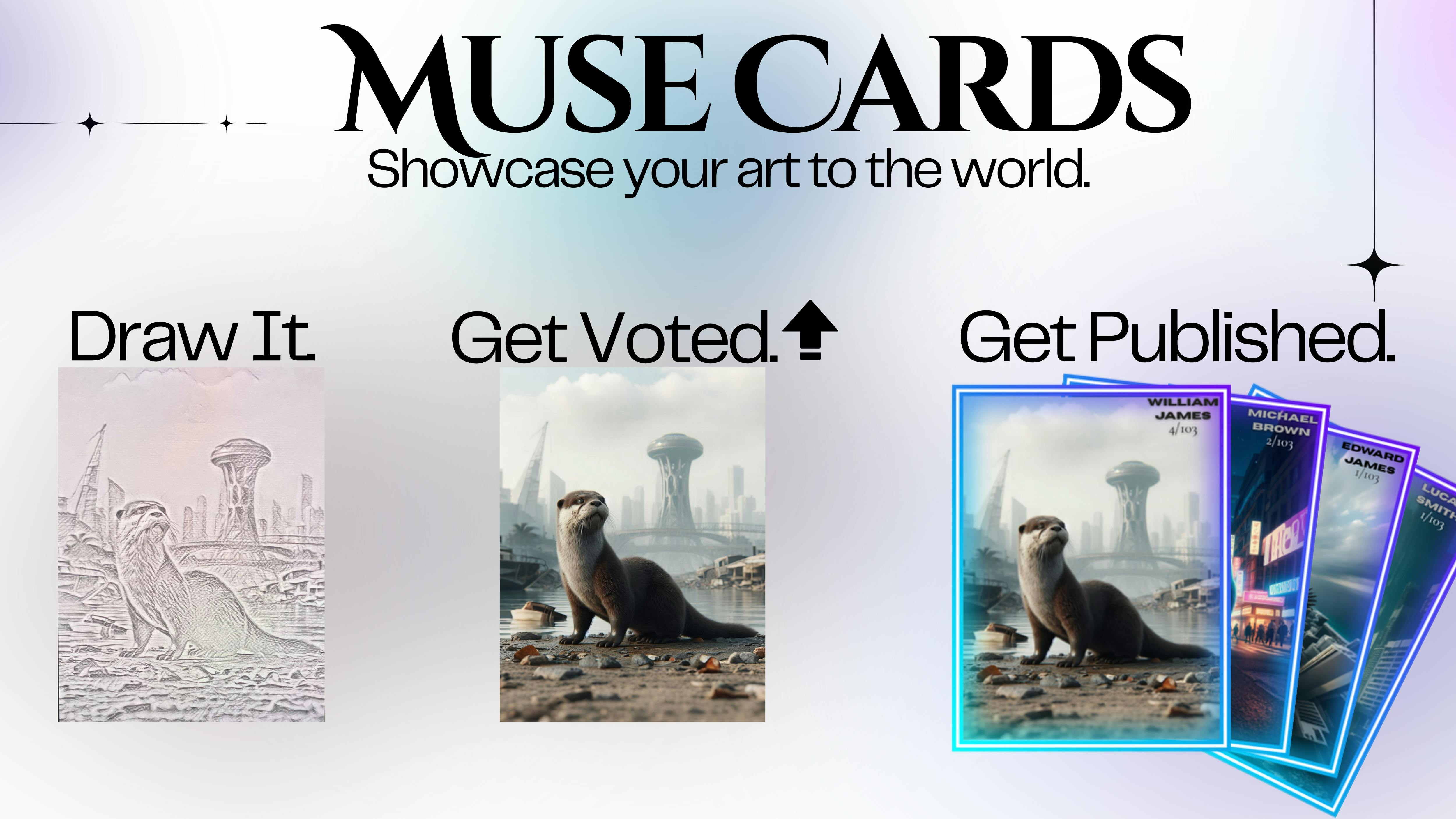 Get Ready for Muse Cards: Trading Card Sets That Features Art From Fans